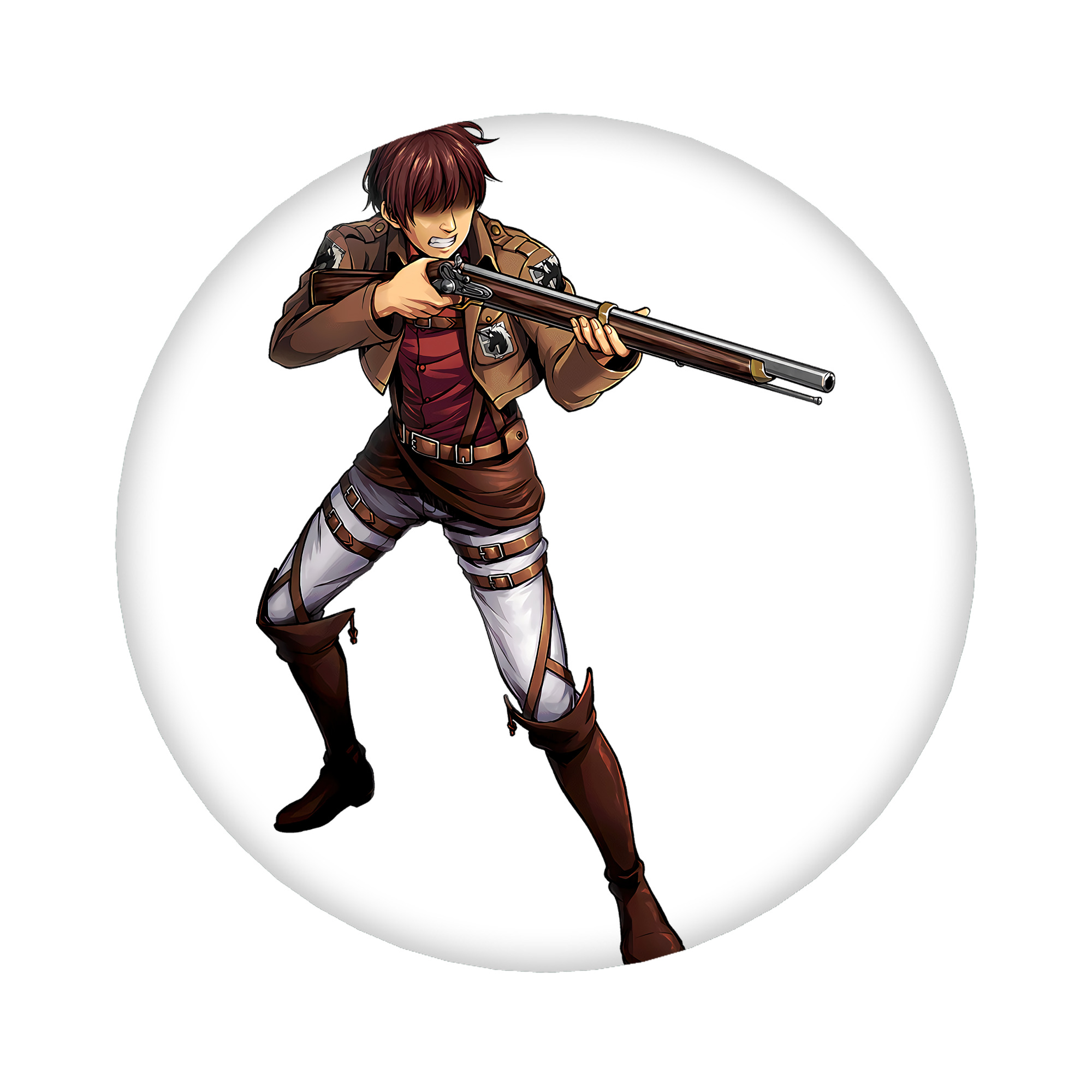 （画像用） 進撃の巨人 Attack on Titan 6cm 缶バッジ 複数セット