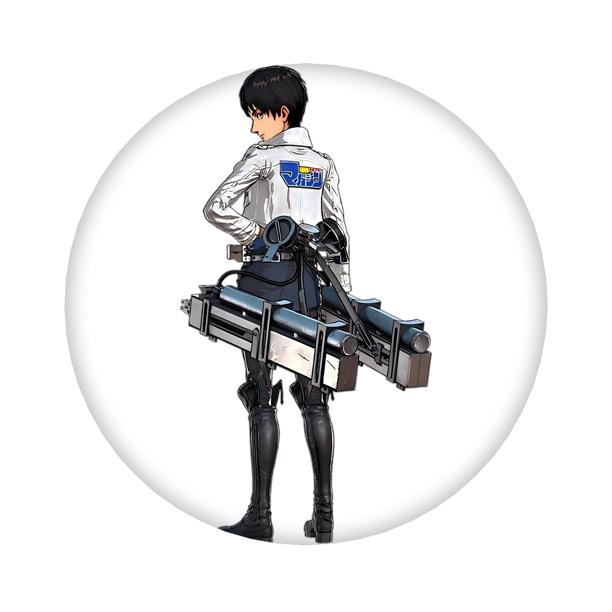（画像用） 進撃の巨人 エレン･イェーガー Attack on Titan Eren Jäger 6cm 缶バッジ 複数セット