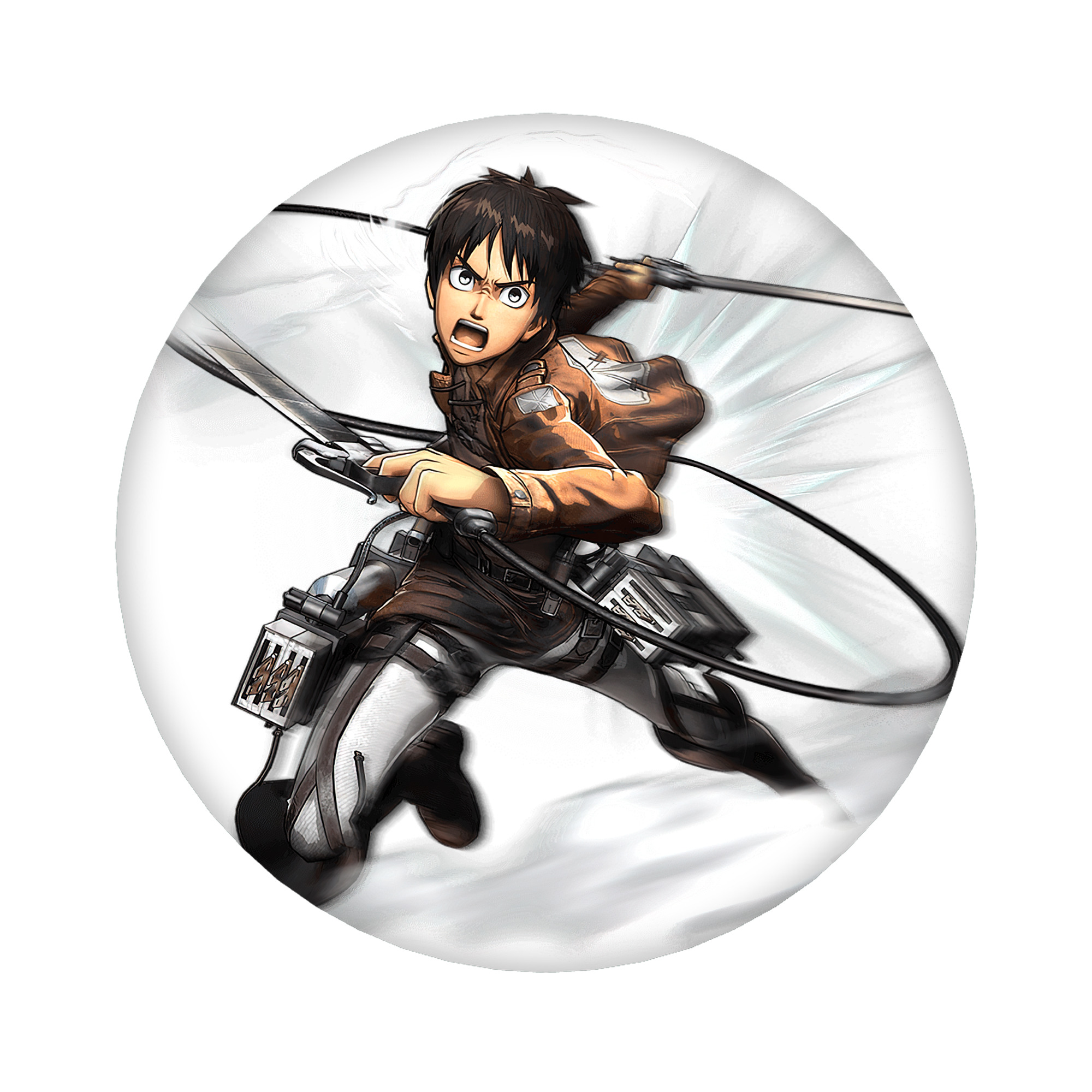（画像用） 進撃の巨人 エレン･イェーガー Attack on Titan Eren Jäger 6cm 缶バッジ 複数セット