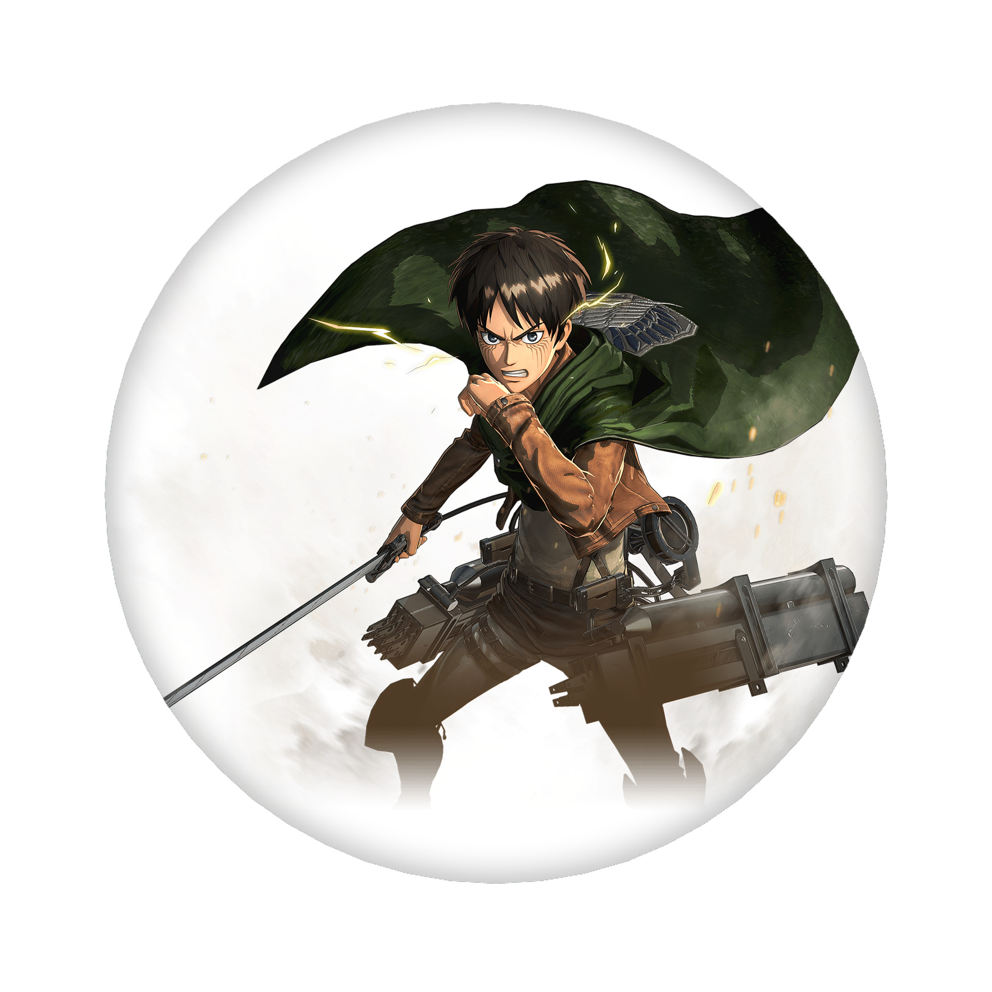 （画像用） 進撃の巨人 エレン･イェーガー Attack on Titan Eren Jäger 6cm 缶バッジ 複数セット