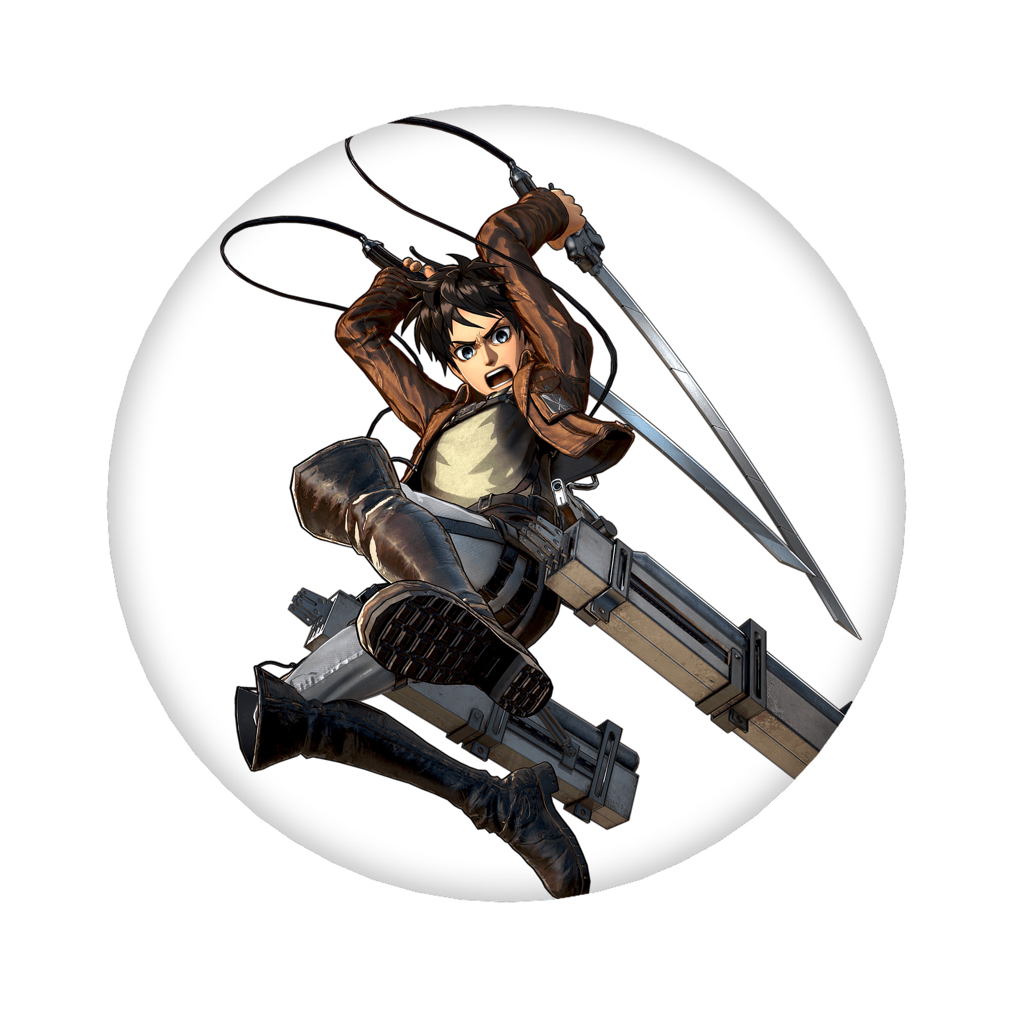 （画像用） 進撃の巨人 エレン･イェーガー Attack on Titan Eren Jäger 6cm 缶バッジ 複数セット
