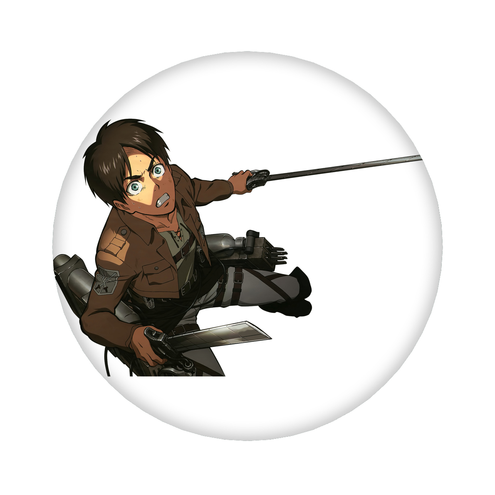 （画像用） 進撃の巨人 エレン･イェーガー Attack on Titan Eren Jäger 6cm 缶バッジ 複数セット