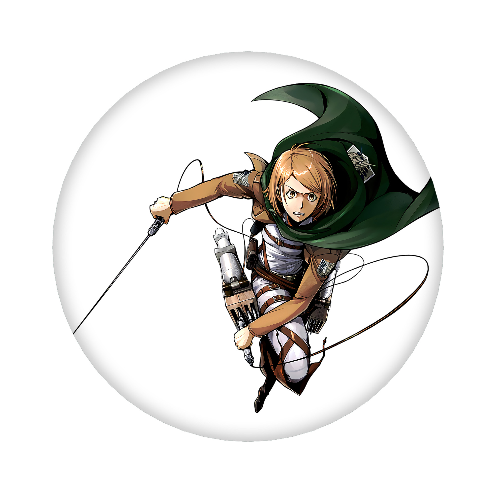 （画像用） 進撃の巨人 ペトラ·ラル Attack on Titan Petra Rall 6cm 缶バッジ 複数セット