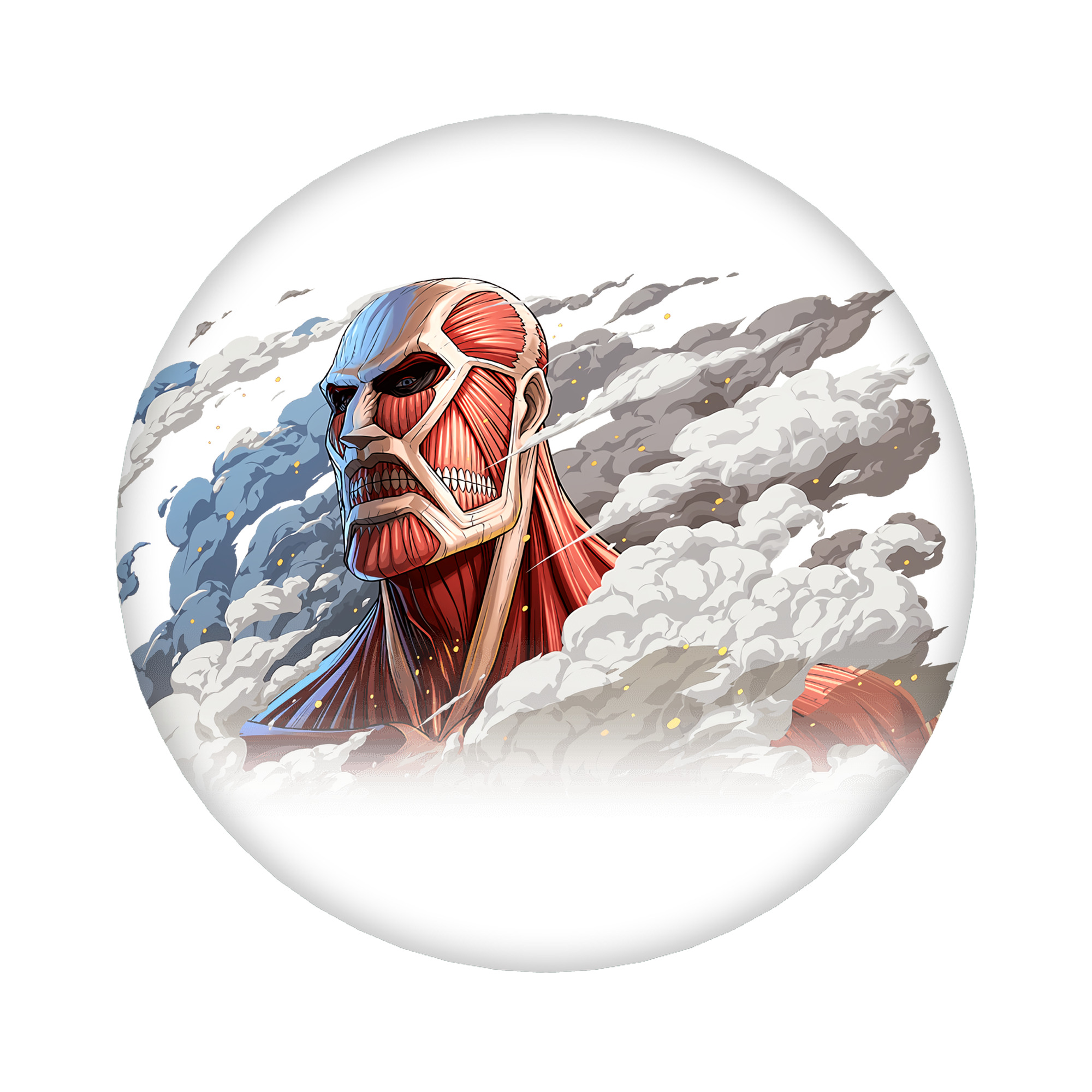 （画像用） 進撃の巨人 Attack on Titan 6cm 缶バッジ 複数セット
