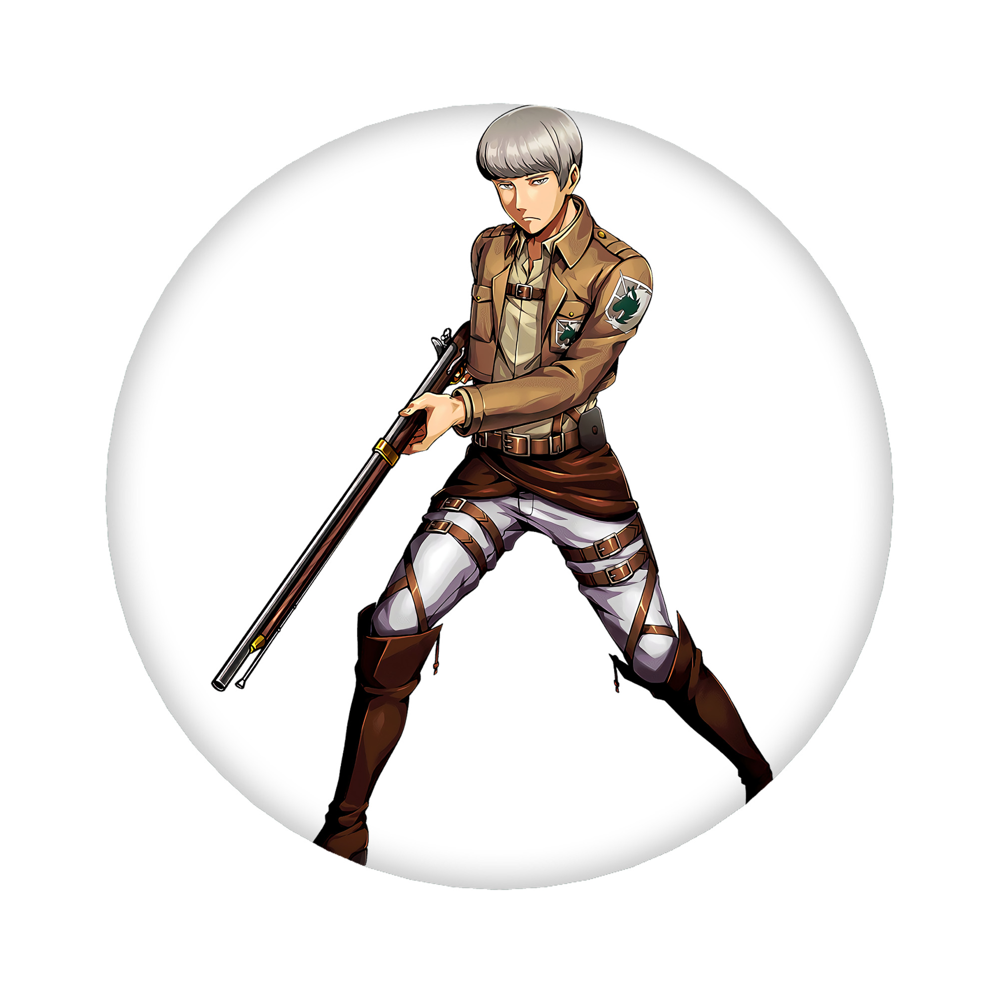 （画像用） 進撃の巨人 Attack on Titan 6cm 缶バッジ 複数セット