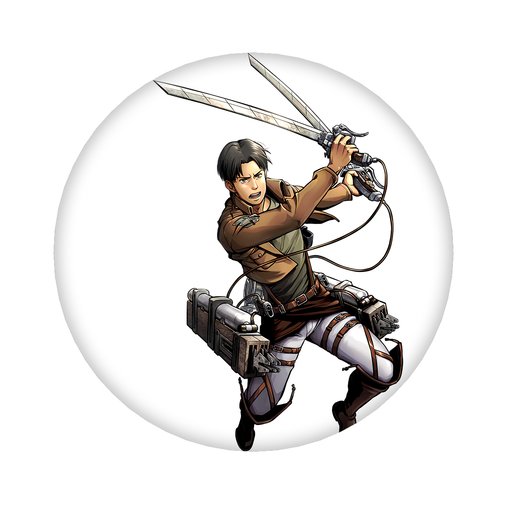（画像用） 進撃の巨人 Attack on Titan 6cm 缶バッジ 複数セット