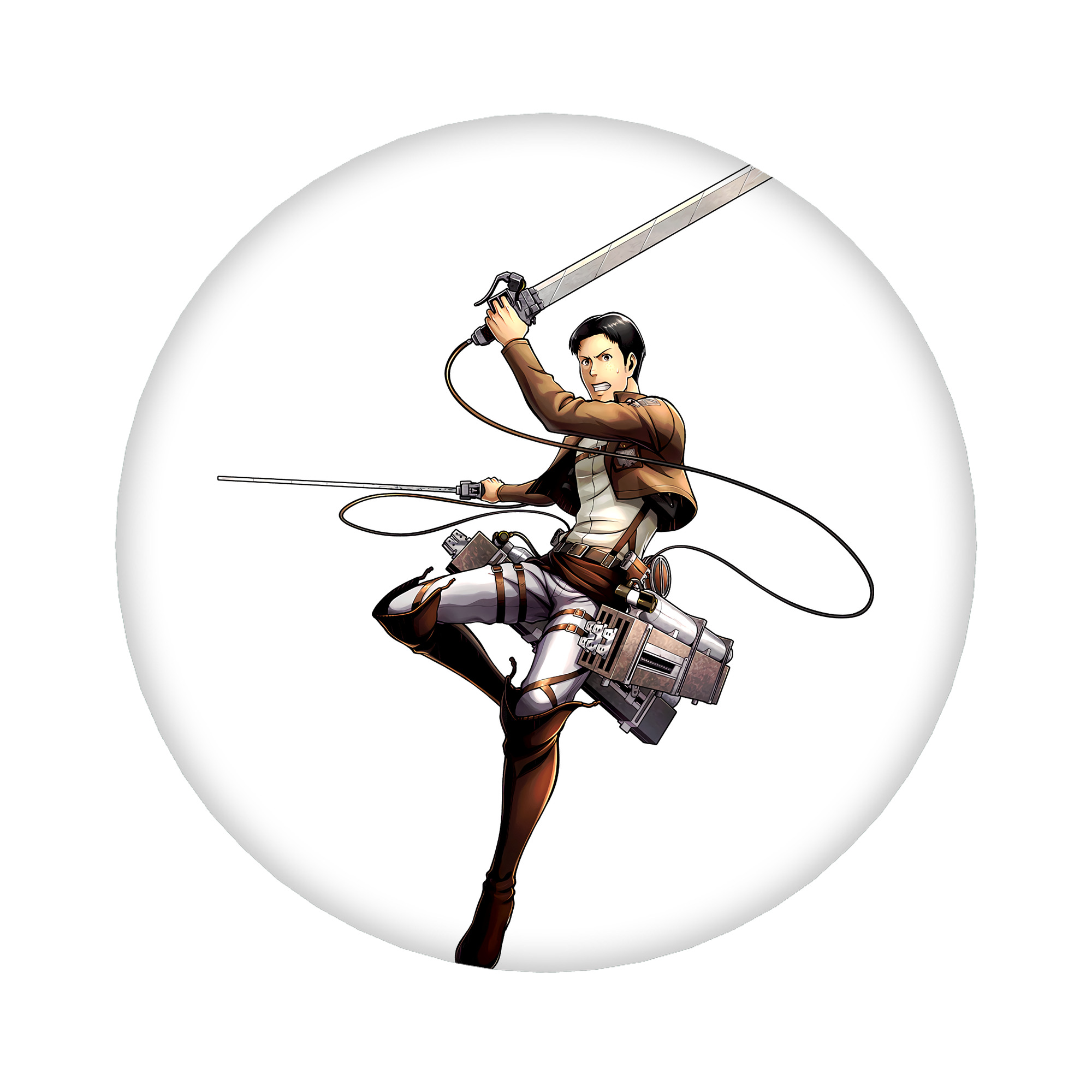 （画像用） 進撃の巨人 Attack on Titan 6cm 缶バッジ 複数セット