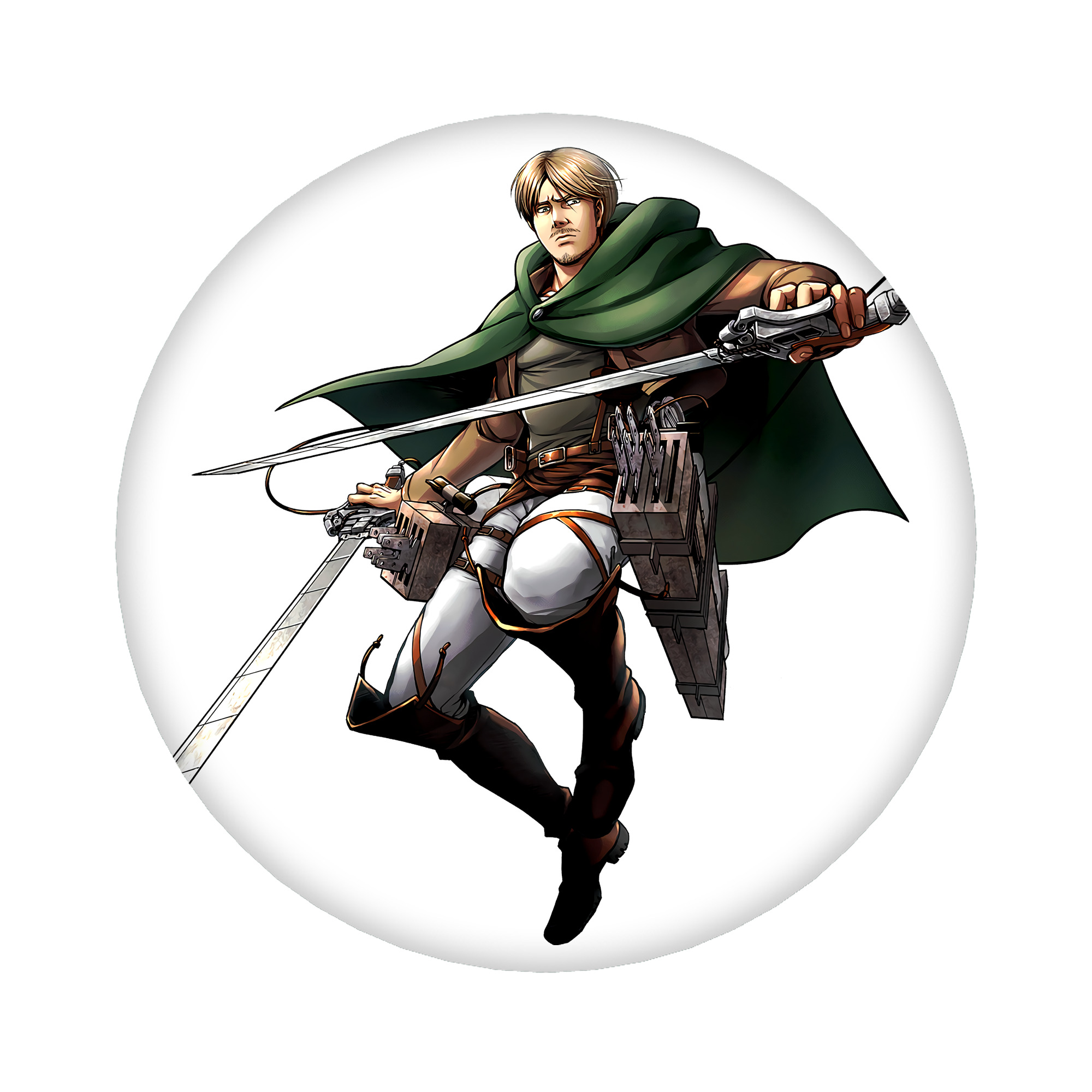 （画像用） 進撃の巨人 Attack on Titan 6cm 缶バッジ 複数セット