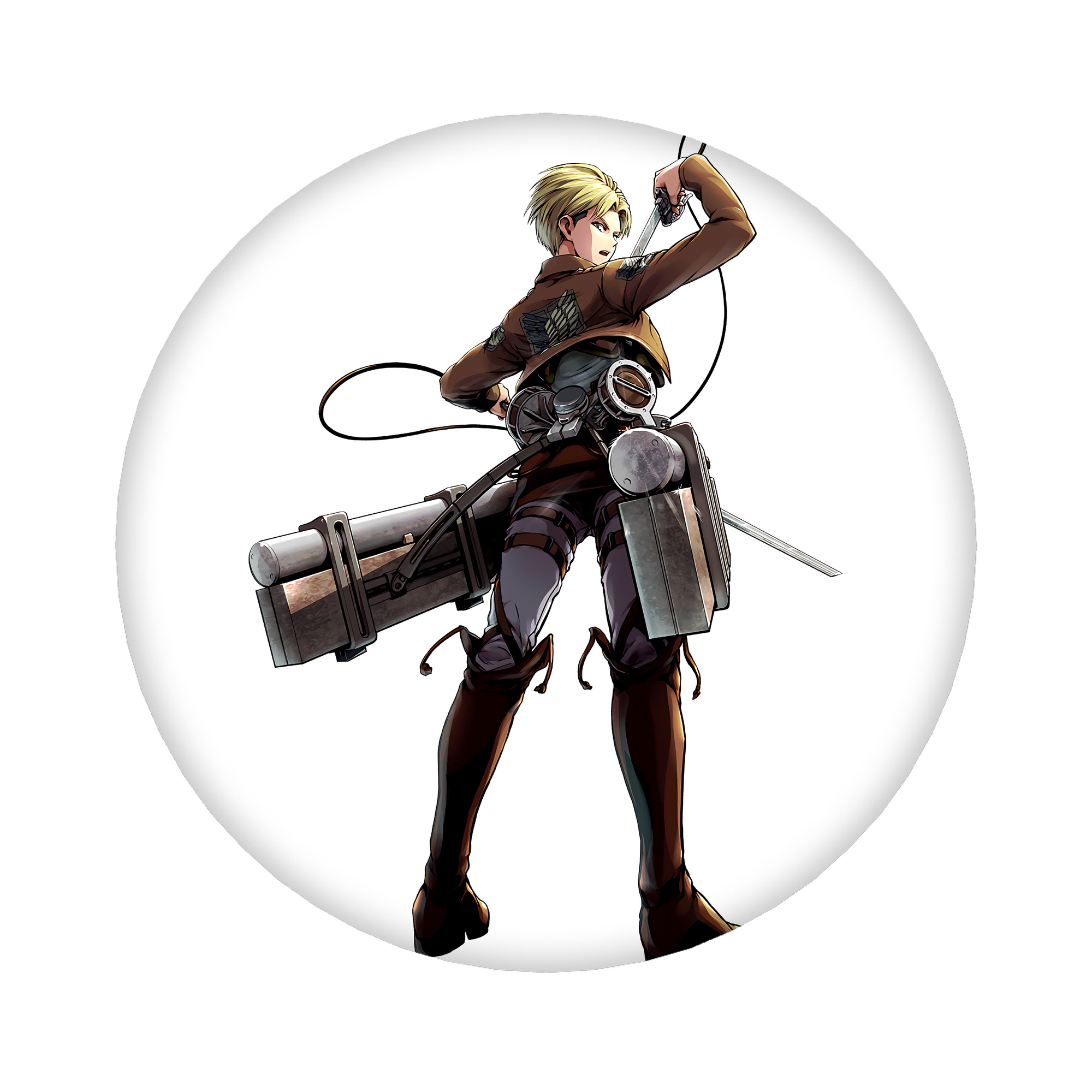 （画像用） 進撃の巨人 Attack on Titan 6cm 缶バッジ 複数セット