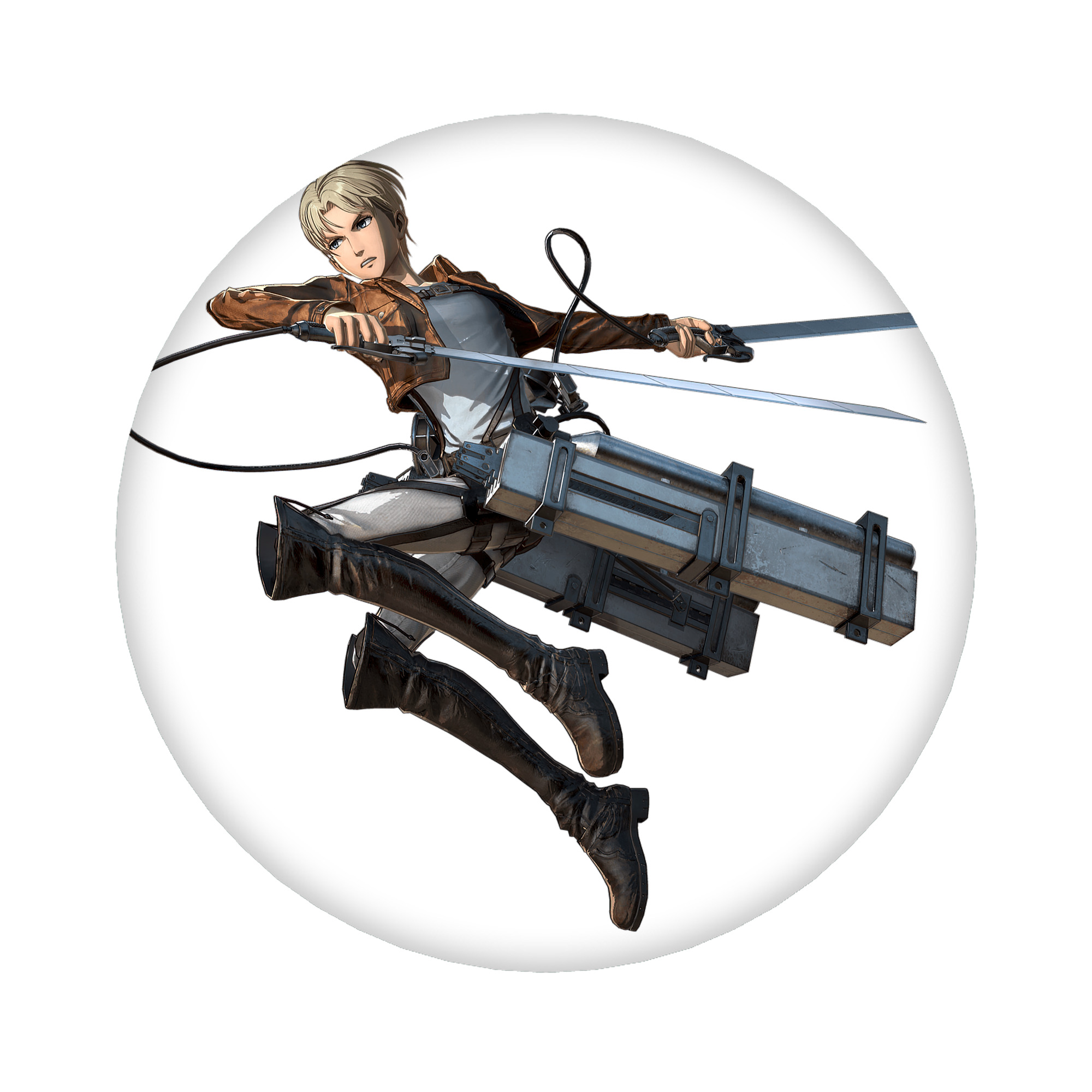 （画像用） 進撃の巨人 Attack on Titan 6cm 缶バッジ 複数セット
