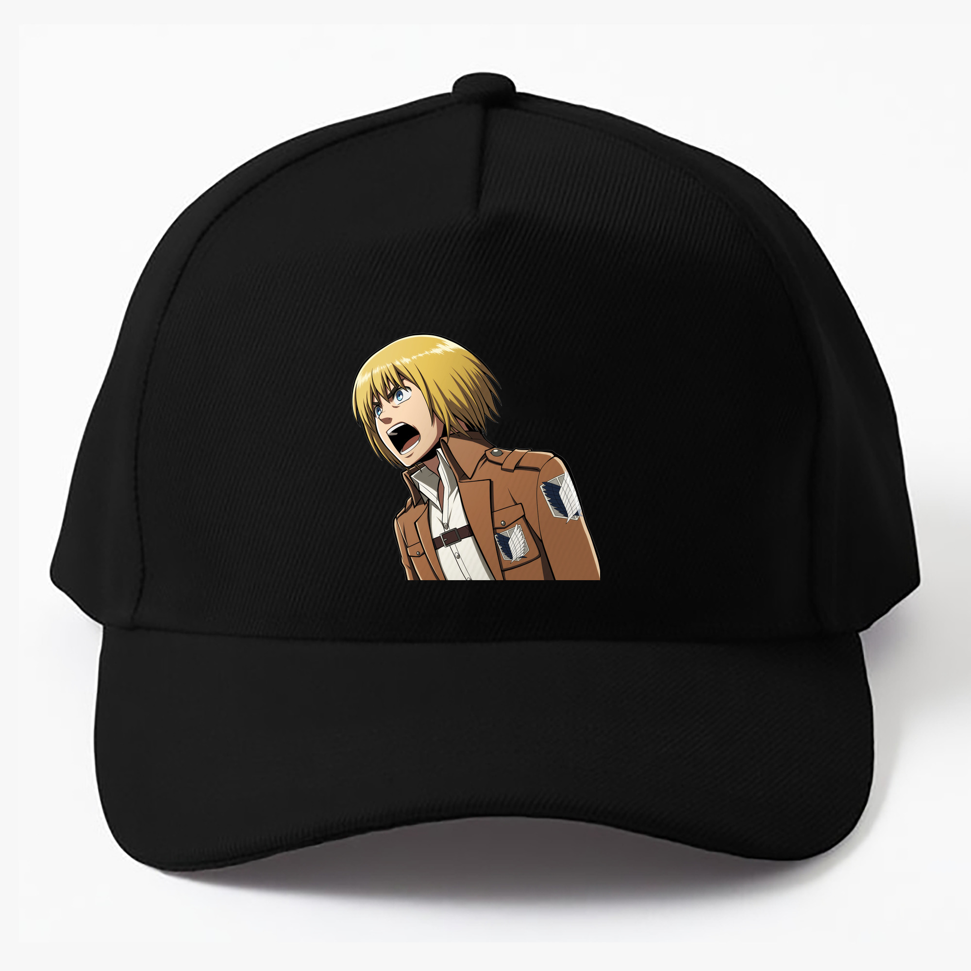 （画像用） 進撃の巨人 アルミン·アルレルト Attack on Titan Armin Arlert ベースボールキャップ 綿100％ 男女兼用 帽子 スポーツ