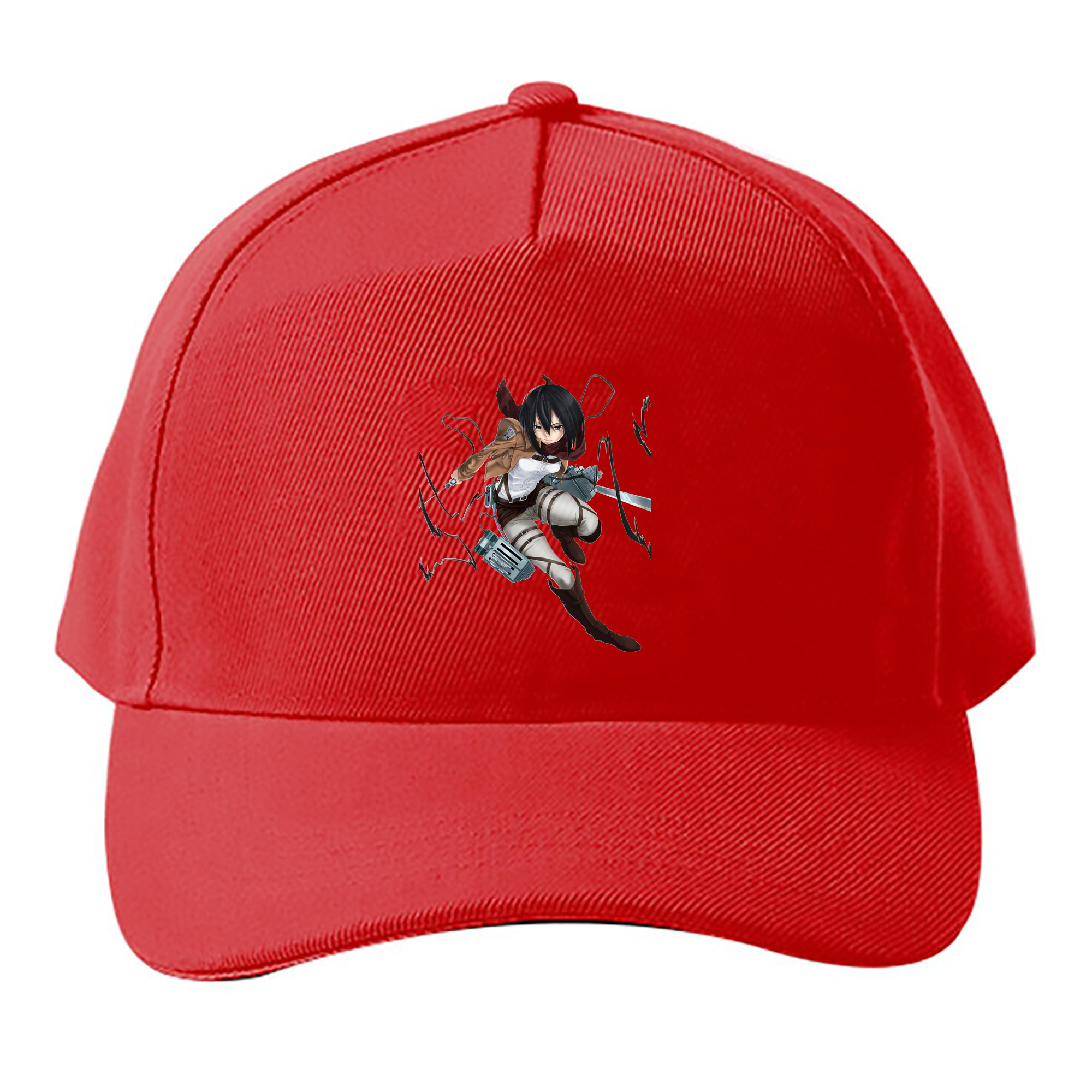 （画像用） 進撃の巨人 ミカサ·アッカーマン Attack on Titan Mikasa Ackerman ベースボールキャップ 綿100％ 男女兼用 帽子 スポーツ