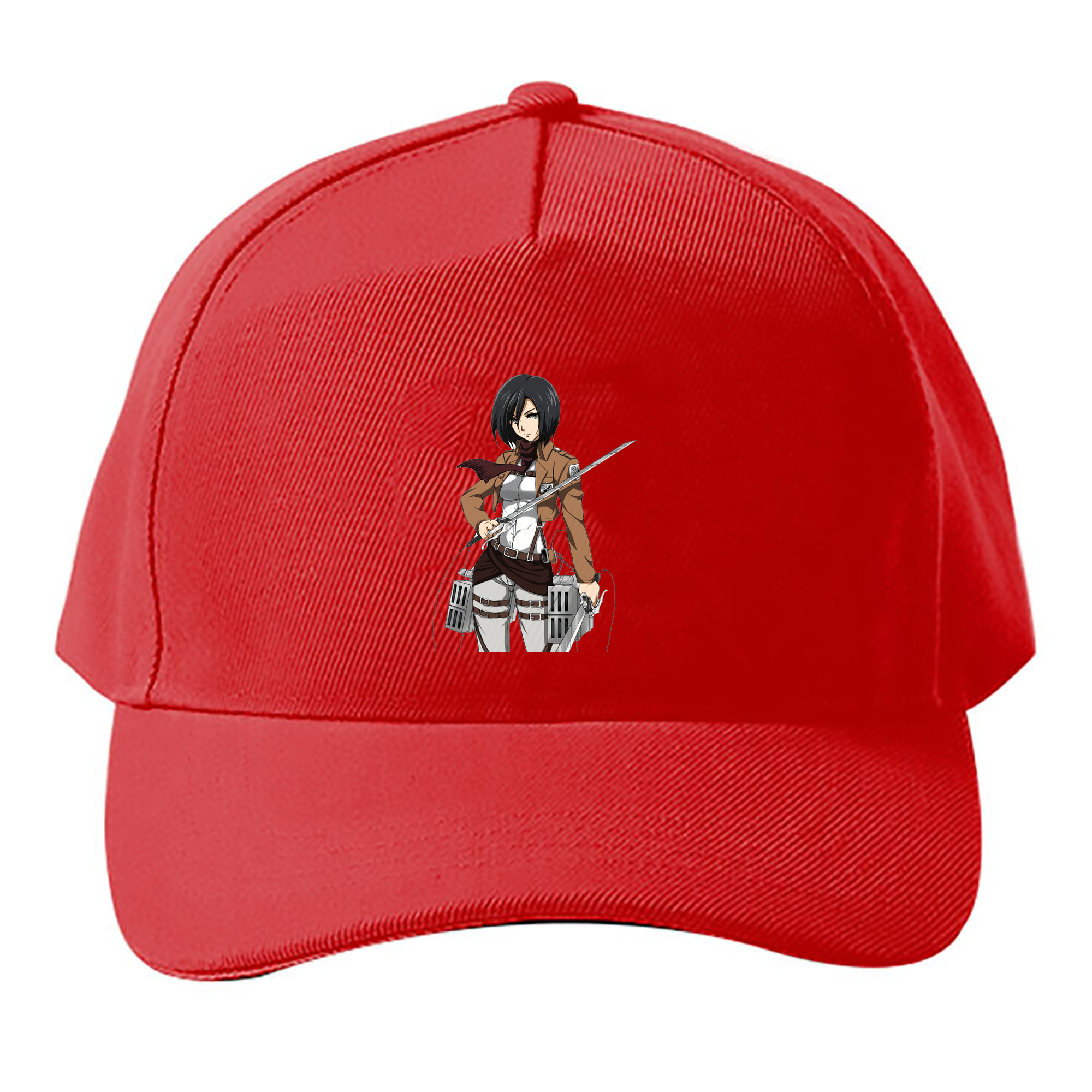 （画像用） 進撃の巨人 ミカサ·アッカーマン Attack on Titan Mikasa Ackerman ベースボールキャップ 綿100％ 男女兼用 帽子 スポーツ