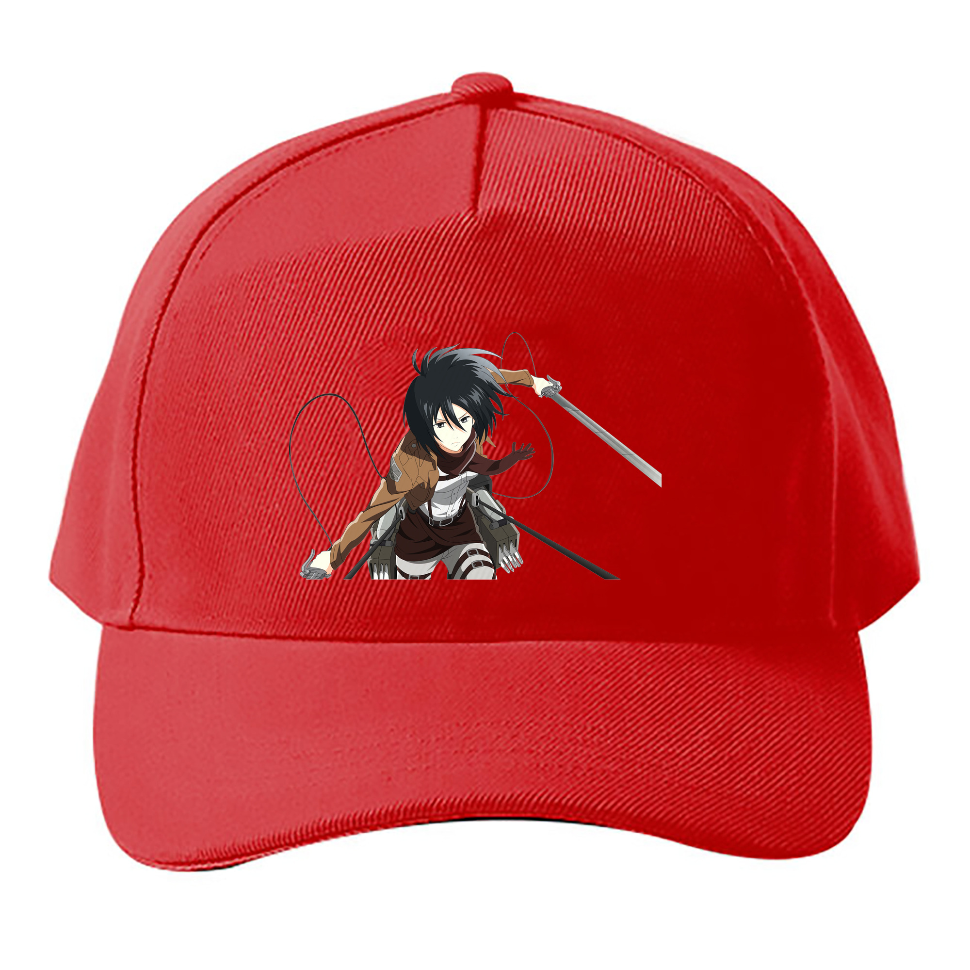 （画像用） 進撃の巨人 ミカサ·アッカーマン Attack on Titan Mikasa Ackerman ベースボールキャップ 綿100％ 男女兼用 帽子 スポーツ