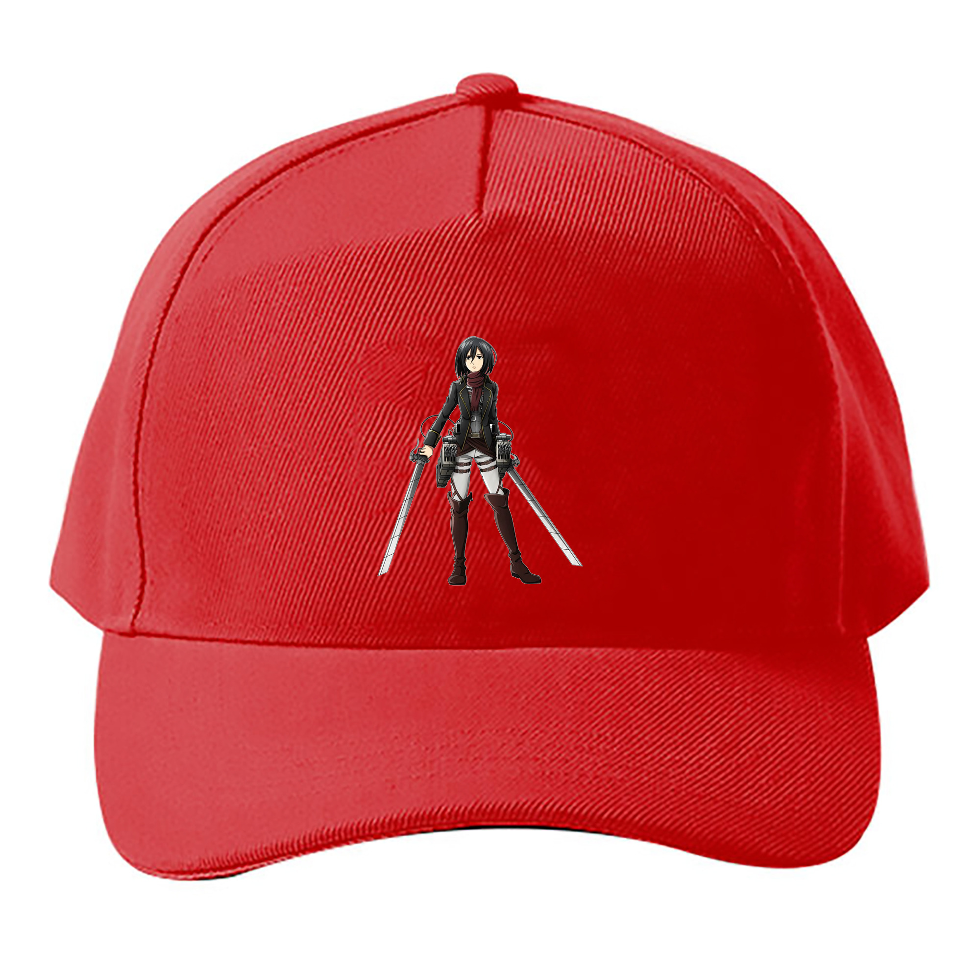 （画像用） 進撃の巨人 ミカサ·アッカーマン Attack on Titan Mikasa Ackerman ベースボールキャップ 綿100％ 男女兼用 帽子 スポーツ