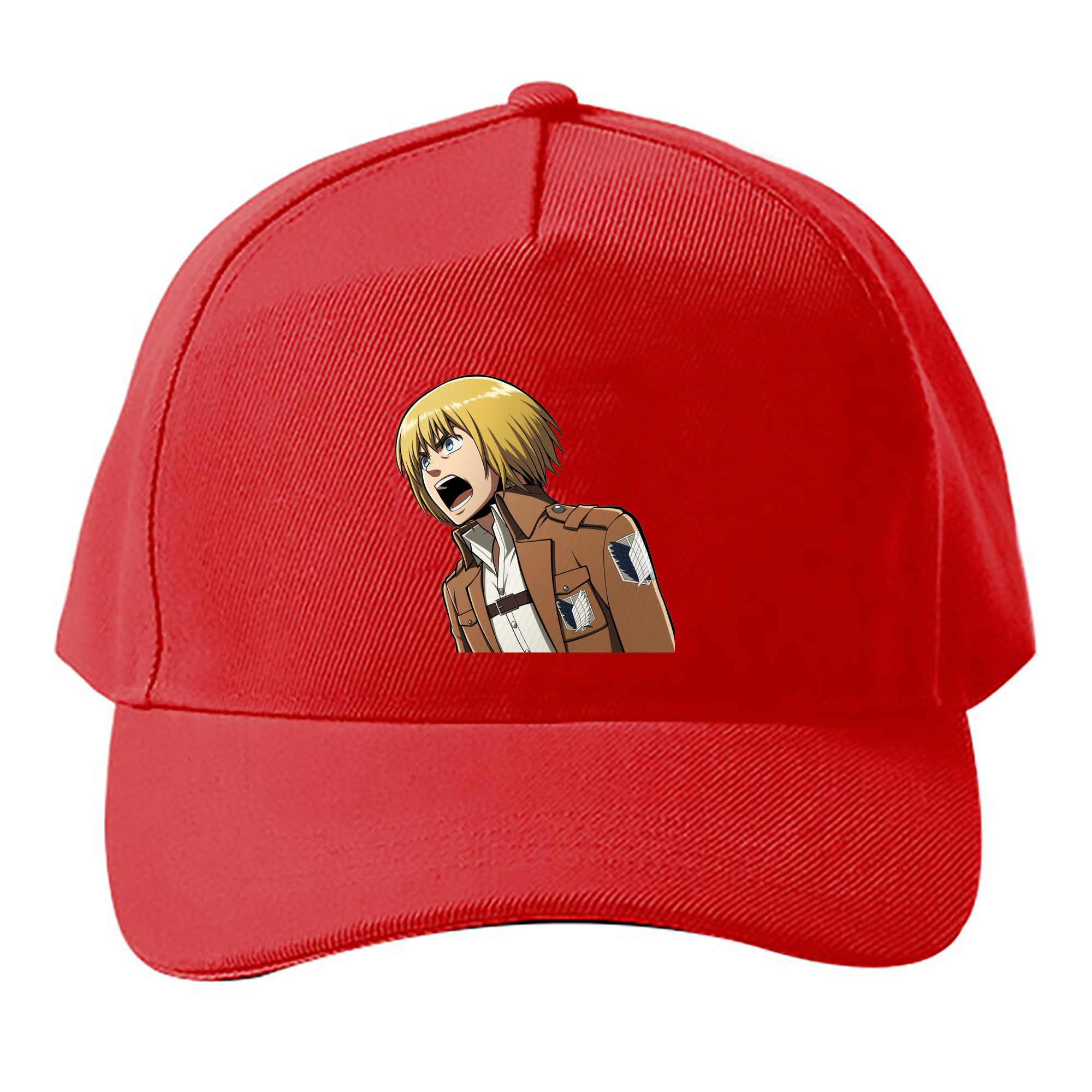 （画像用） 進撃の巨人 アルミン·アルレルト Attack on Titan Armin Arlert ベースボールキャップ 綿100％ 男女兼用 帽子 スポーツ