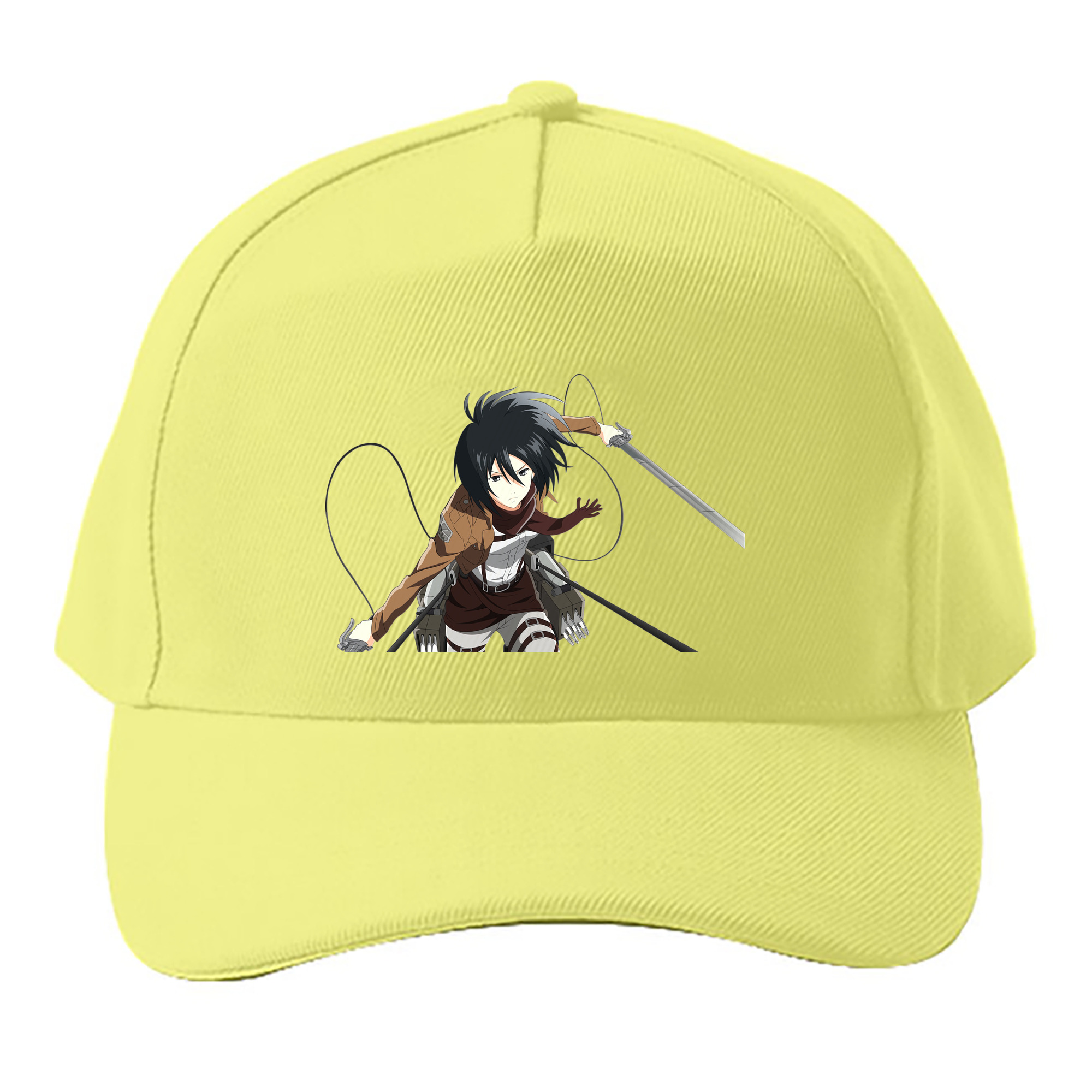 （画像用） 進撃の巨人 ミカサ·アッカーマン Attack on Titan Mikasa Ackerman ベースボールキャップ 綿100％ 男女兼用 帽子 スポーツ