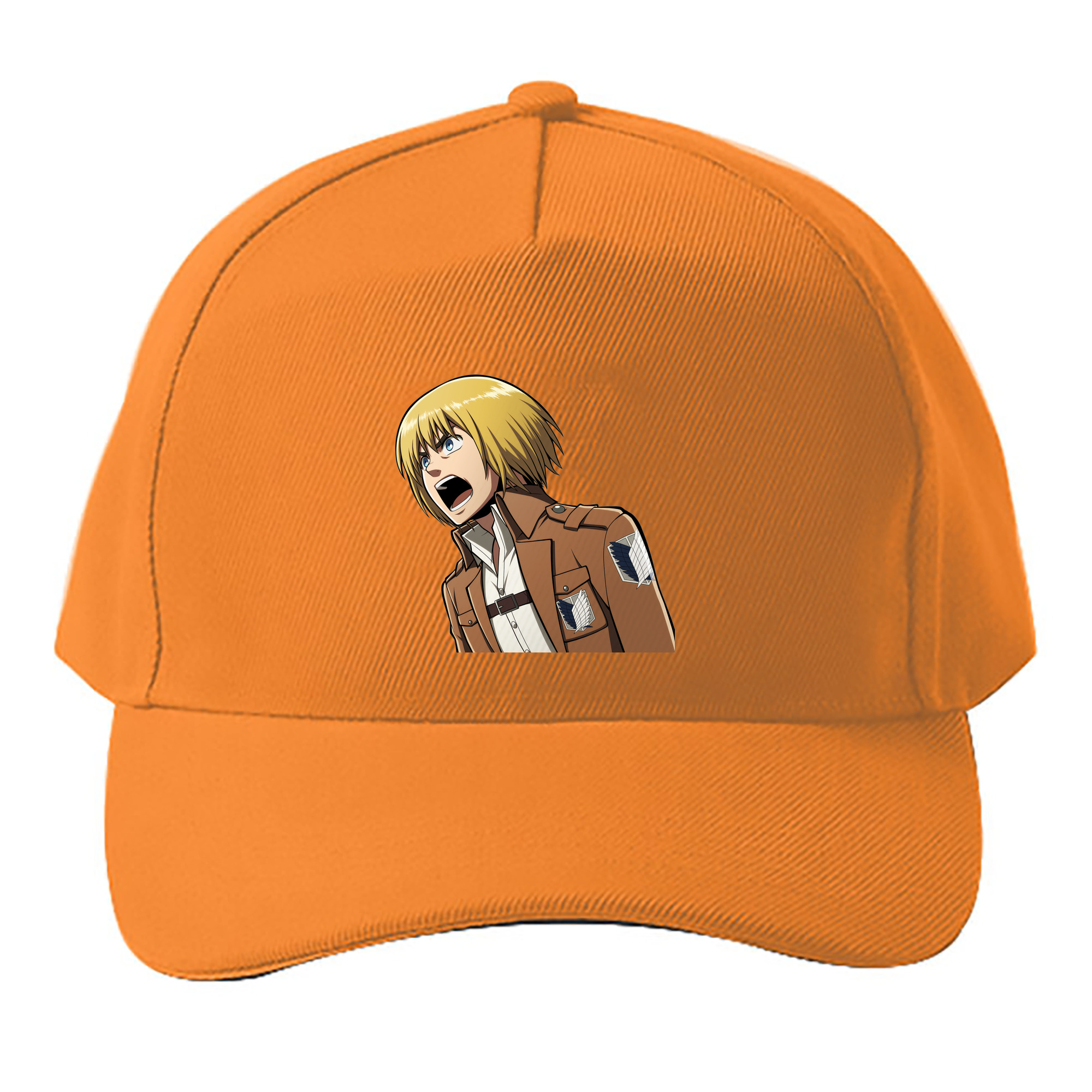 （画像用） 進撃の巨人 アルミン·アルレルト Attack on Titan Armin Arlert ベースボールキャップ 綿100％ 男女兼用 帽子 スポーツ