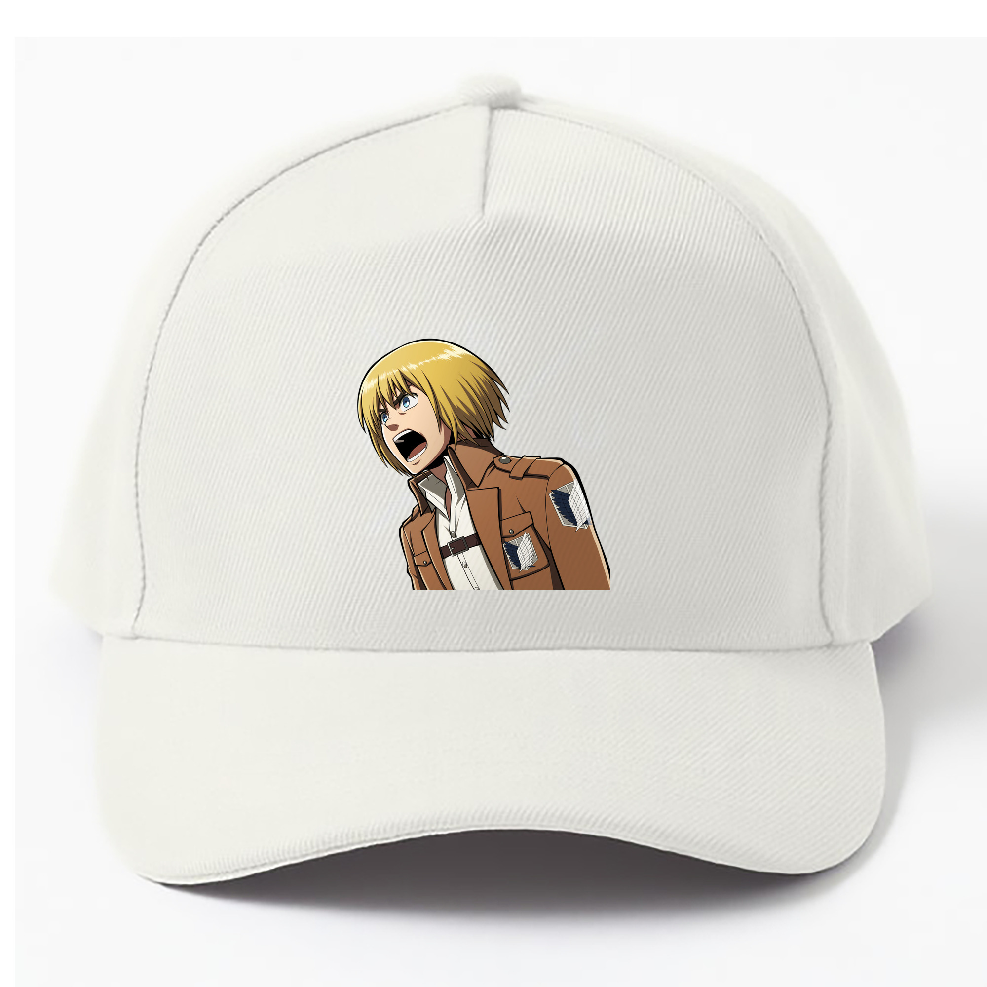 （画像用） 進撃の巨人 アルミン·アルレルト Attack on Titan Armin Arlert ベースボールキャップ 綿100％ 男女兼用 帽子 スポーツ