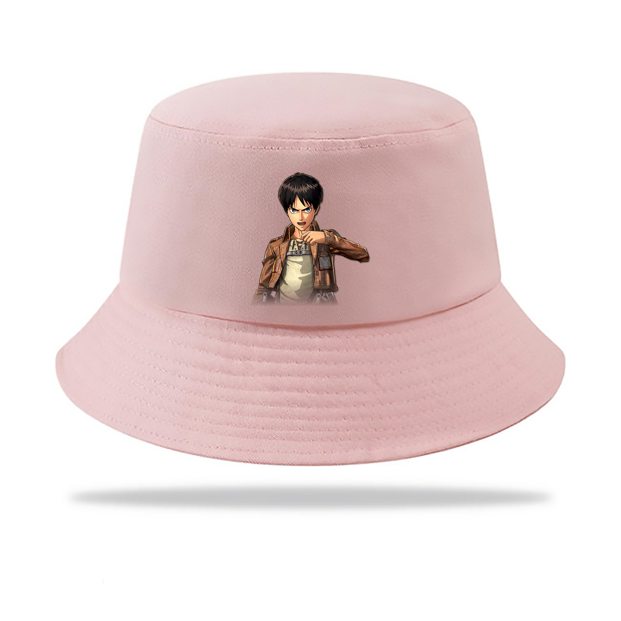（画像用） 進撃の巨人 エレン･イェーガー Attack on Titan Eren Jäger アウトドア日除けバケットハット