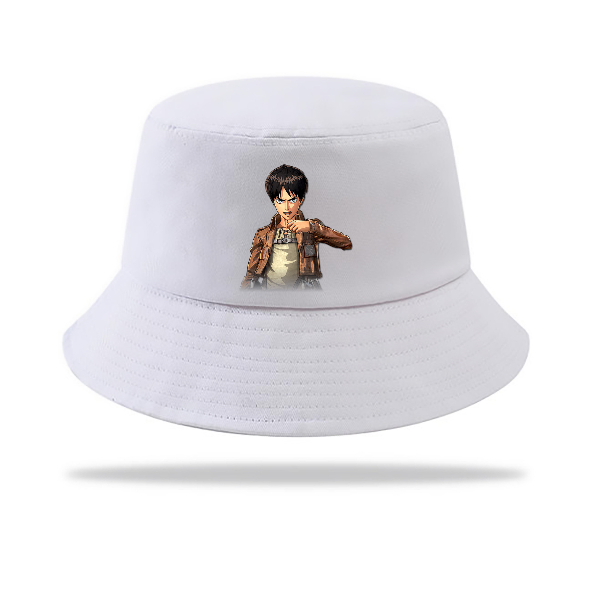 （画像用） 進撃の巨人 エレン･イェーガー Attack on Titan Eren Jäger アウトドア日除けバケットハット