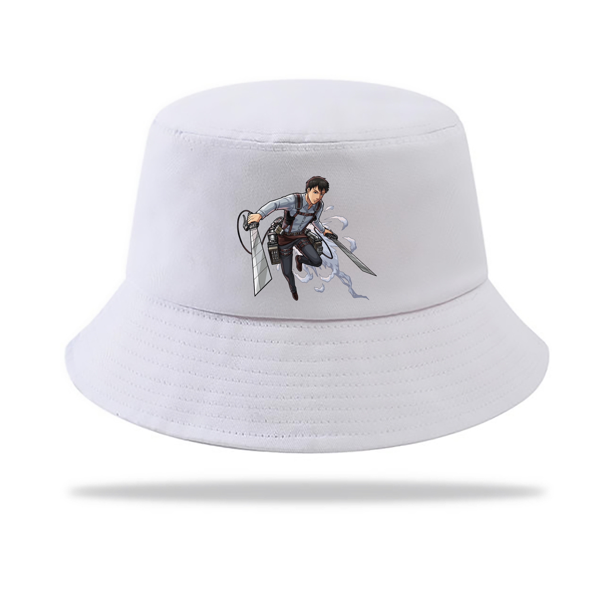 （画像用） 進撃の巨人 ベルトルト・フーバー Attack on Titan Bertholdt Hoover アウトドア日除けバケットハット