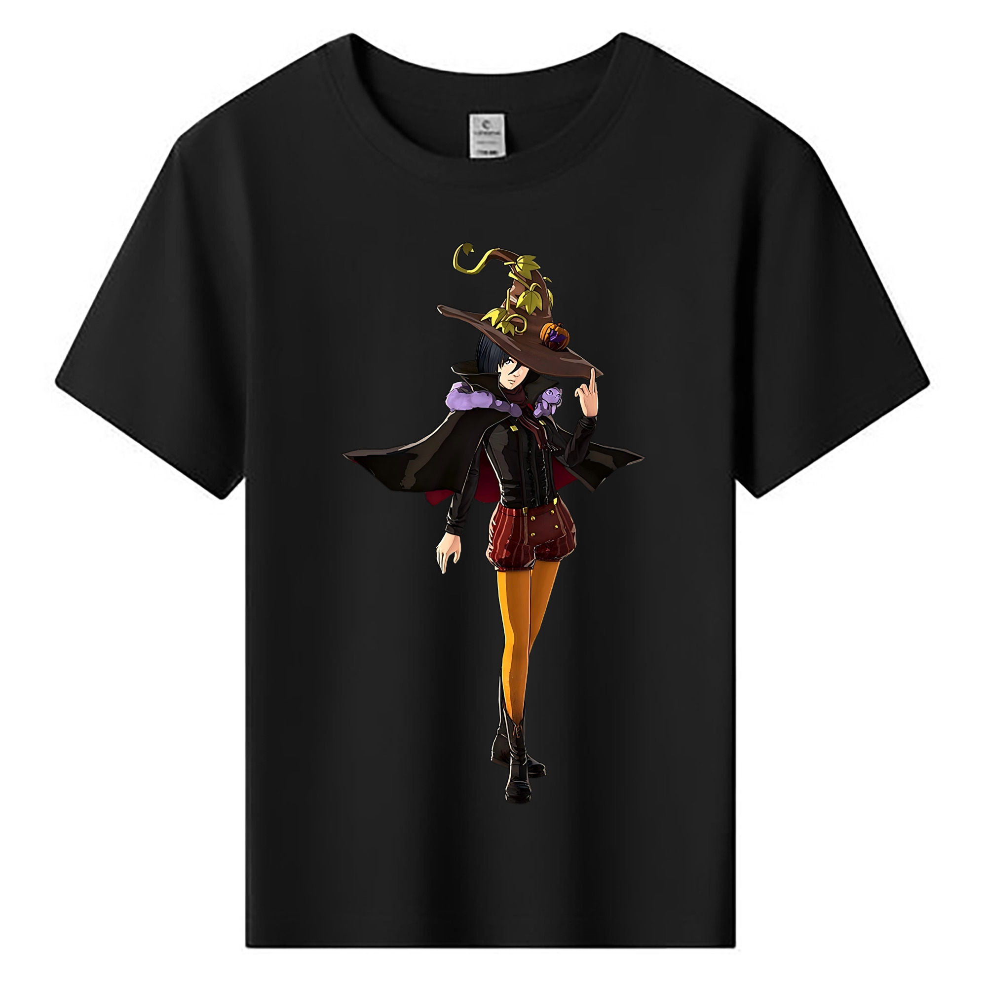 （画像用） 進撃の巨人 ミカサ·アッカーマン Attack on Titan Mikasa Ackerman 綿100％キッズTシャツ（フロントプリント）