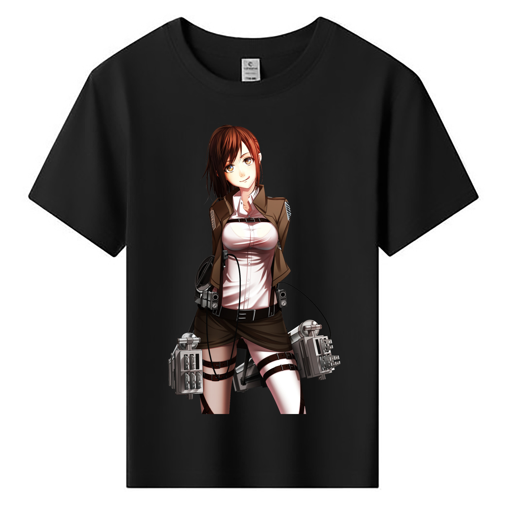（画像用） 進撃の巨人 サシャ·ブラウス Attack on Titan Sasha Blaus 綿100％キッズTシャツ（フロントプリント）