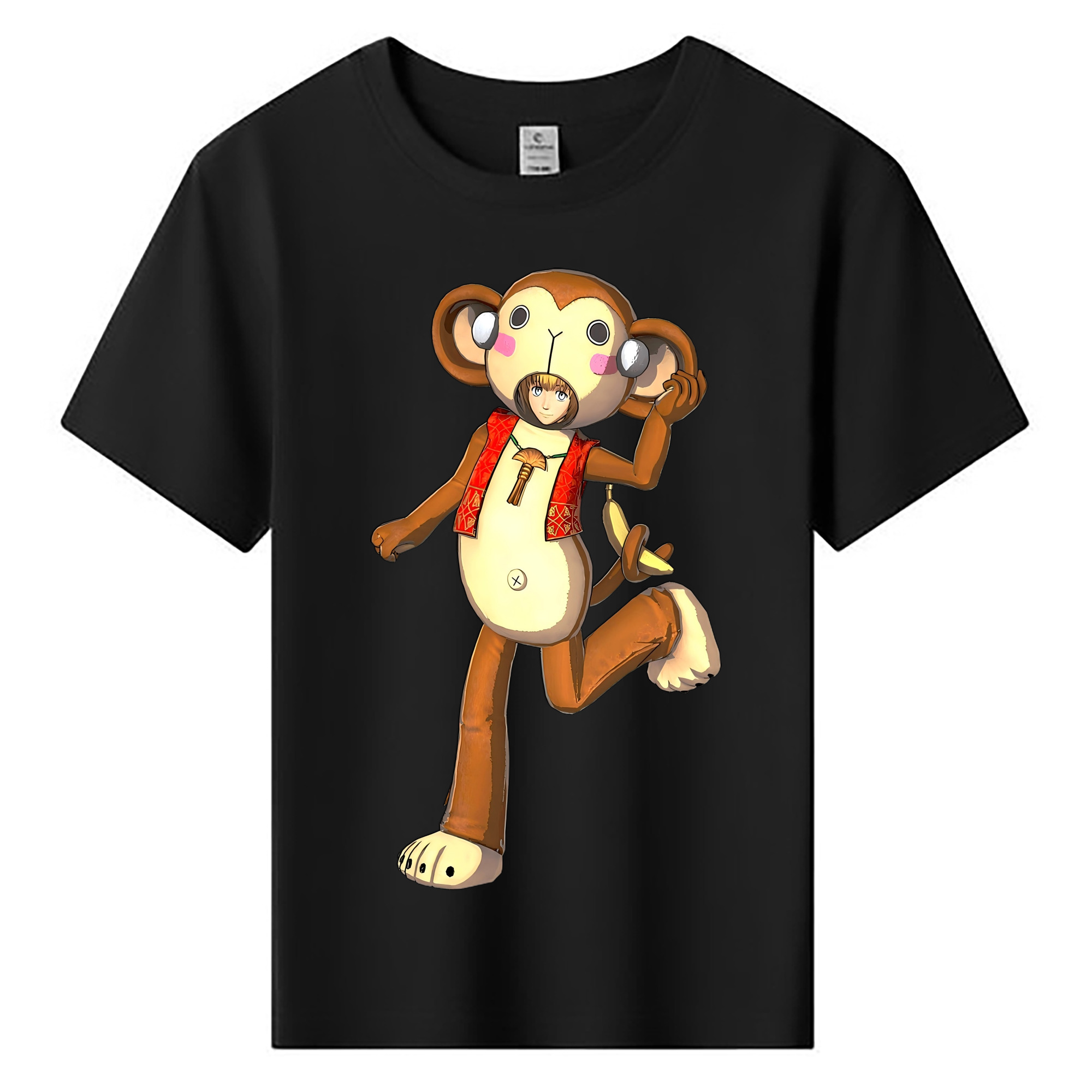 （画像用） 進撃の巨人 アルミン·アルレルト Attack on Titan Armin Arlert 綿100％キッズTシャツ（フロントプリント）