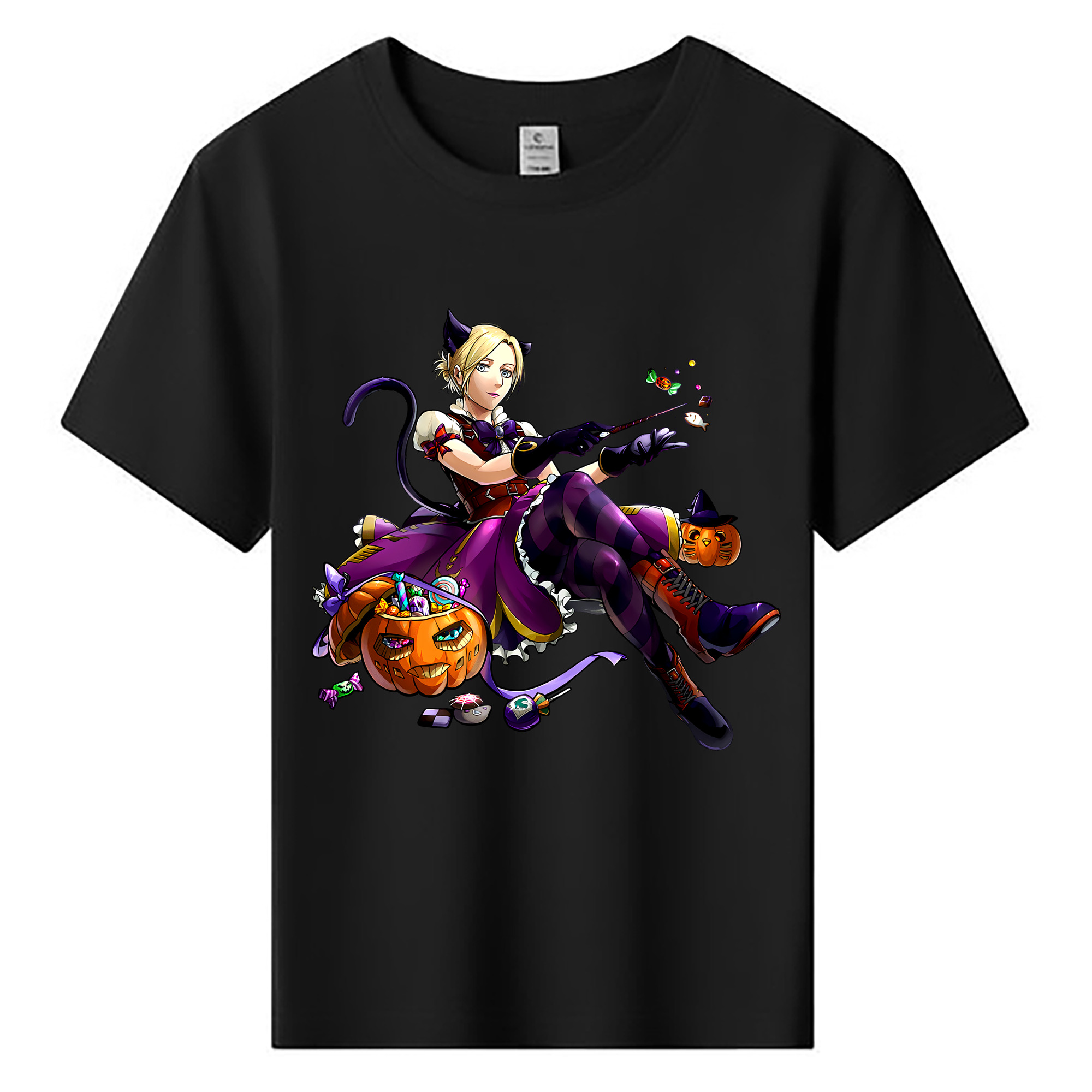 （画像用） 進撃の巨人 アニ・レオンハート Attack on Titan Annie Leonhart 綿100％キッズTシャツ（フロントプリント）
