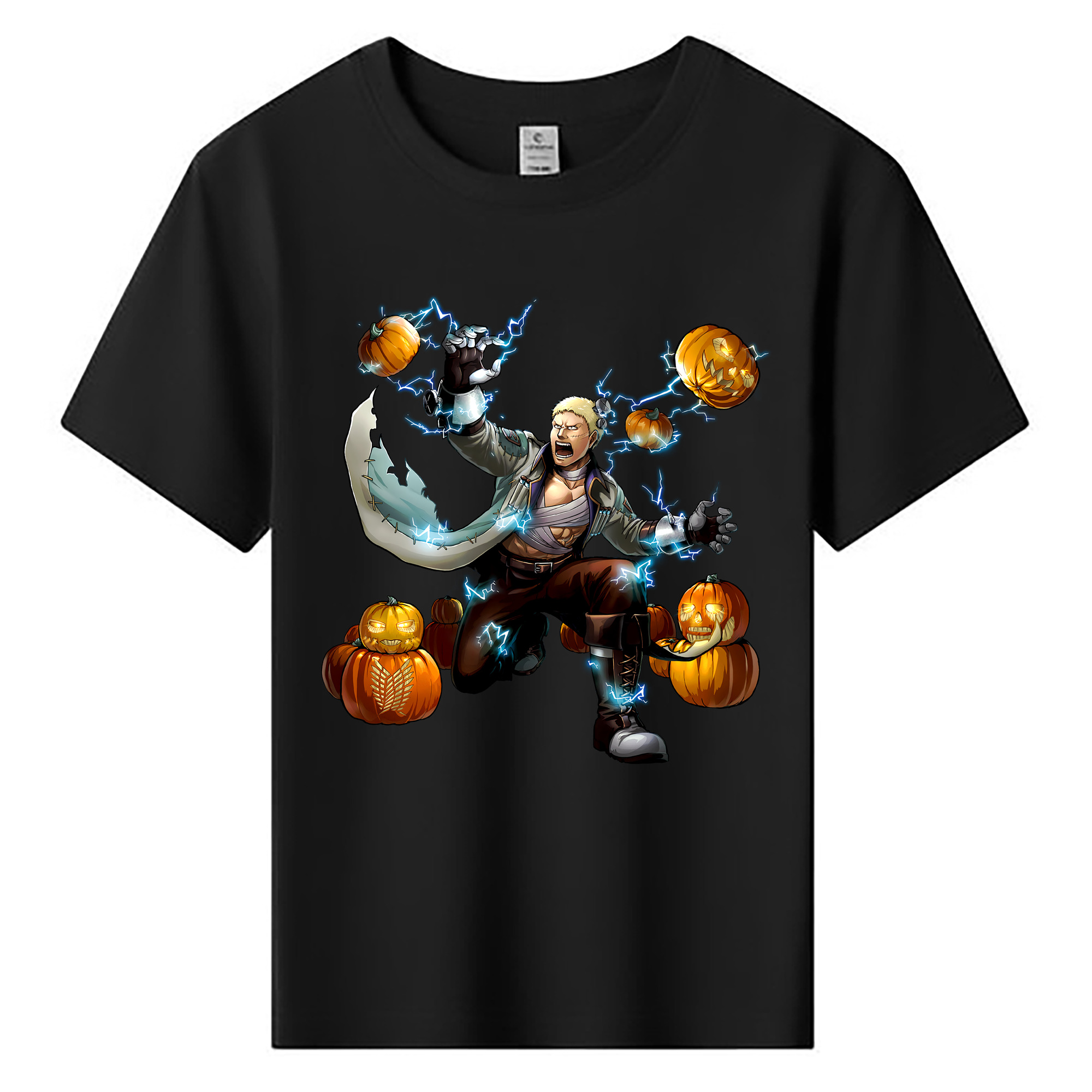 （画像用） 進撃の巨人 ライナー・ブラウン Attack on Titan Reiner Braun 綿100％キッズTシャツ（フロントプリント）
