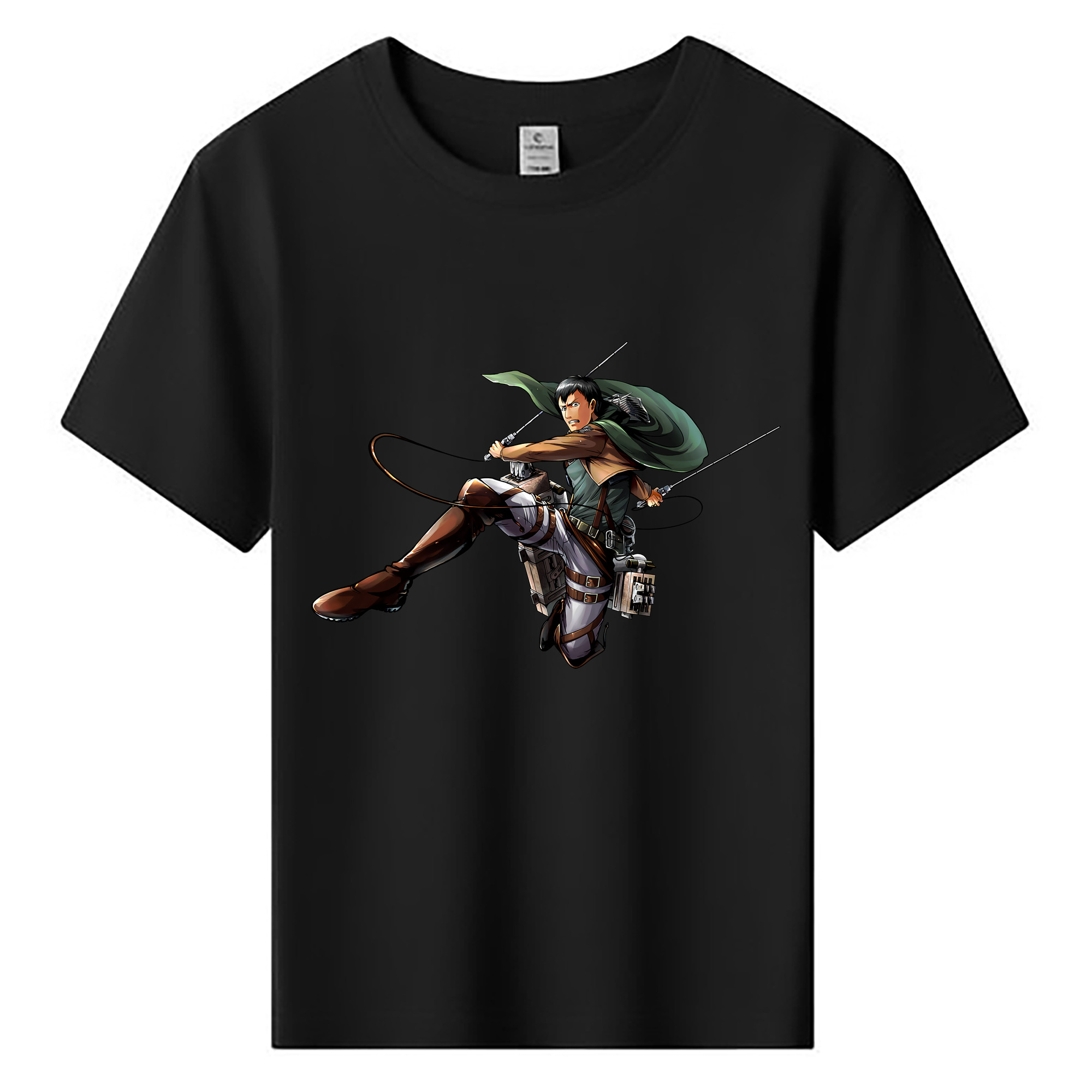 （画像用） 進撃の巨人 ベルトルト・フーバー Attack on Titan Bertholdt Hoover 綿100％キッズTシャツ（フロントプリント）