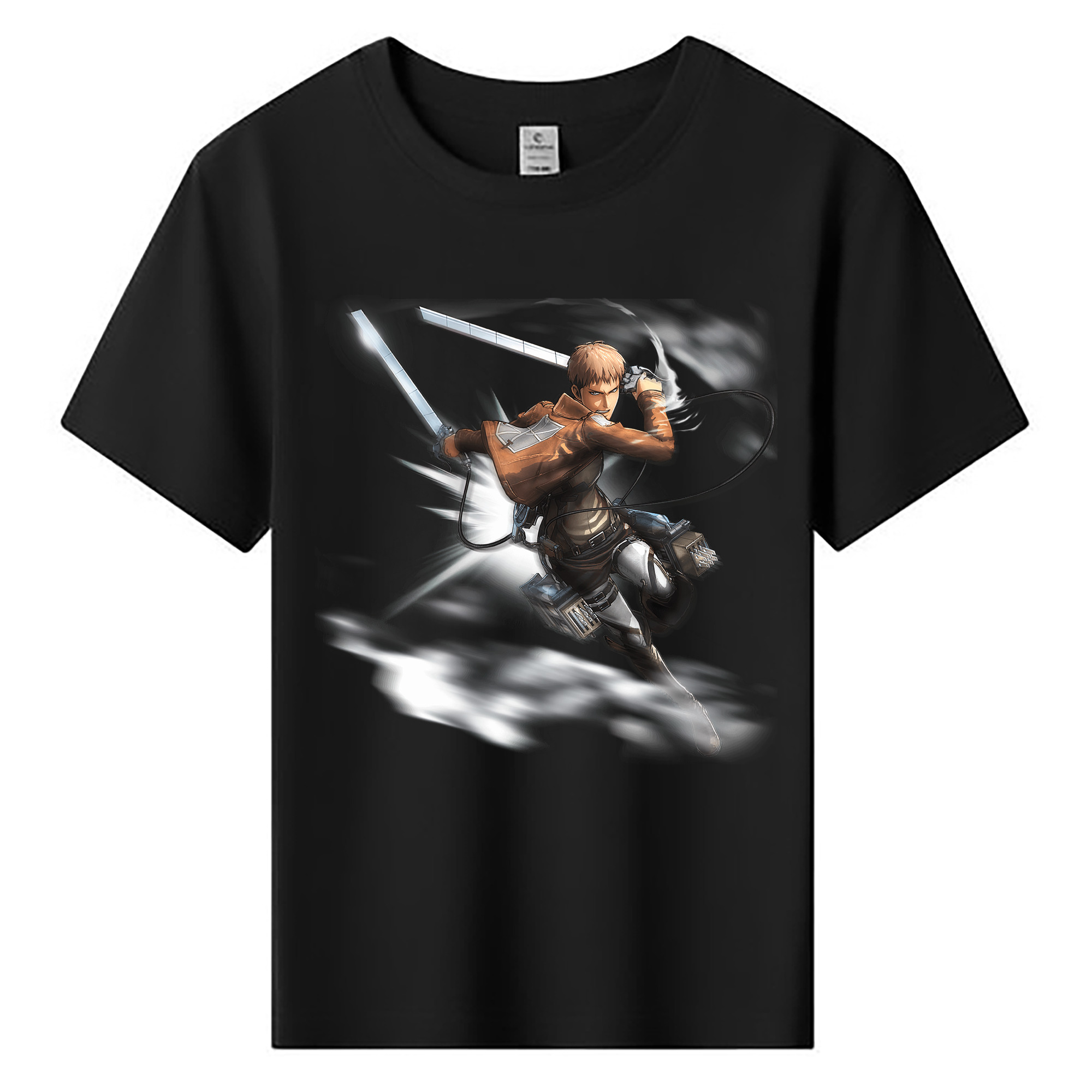（画像用） 進撃の巨人 ジャン・キルシュタイン Attack on Titan Jean Kirstein 綿100％キッズTシャツ（フロントプリント）