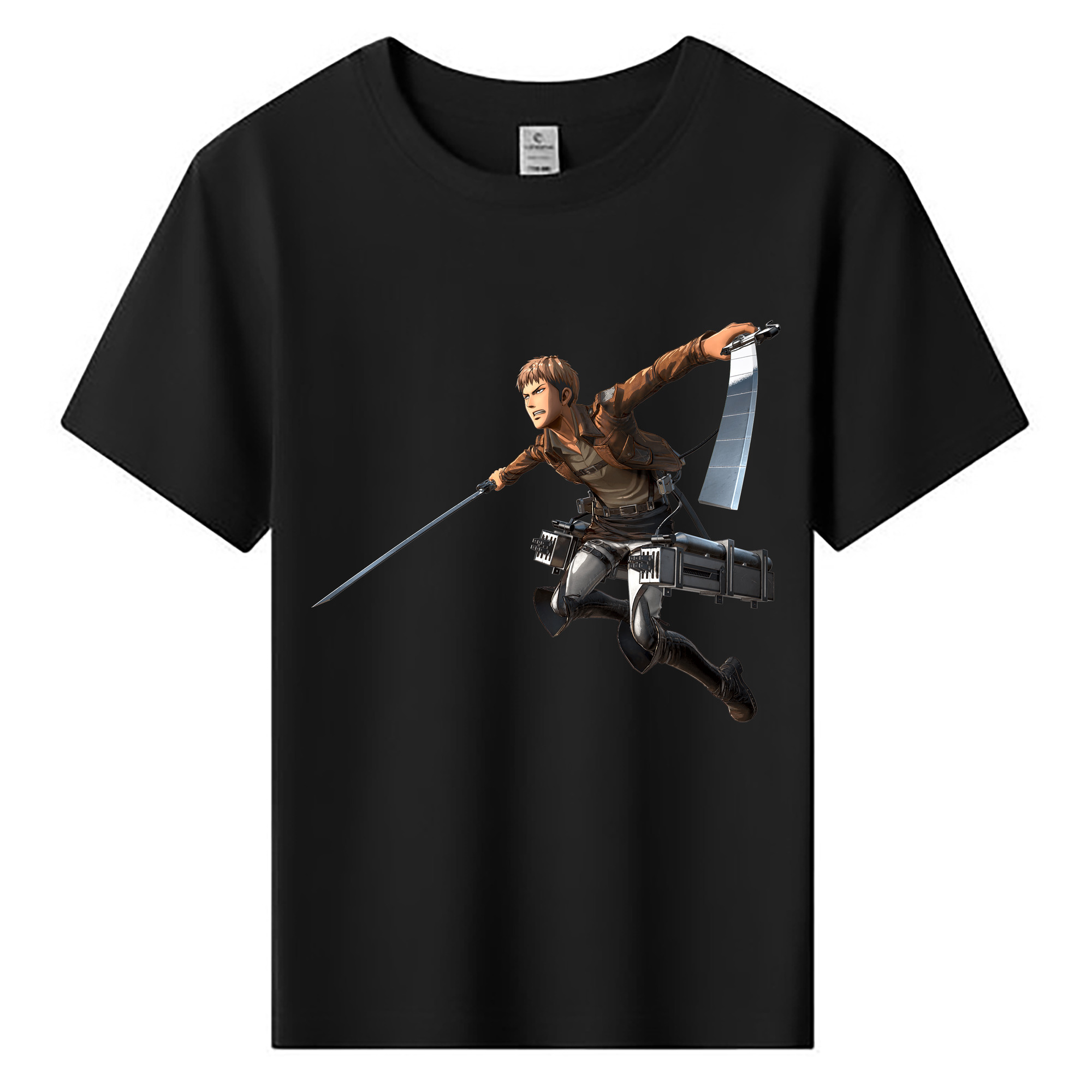（画像用） 進撃の巨人 ジャン・キルシュタイン Attack on Titan Jean Kirstein 綿100％キッズTシャツ（フロントプリント）