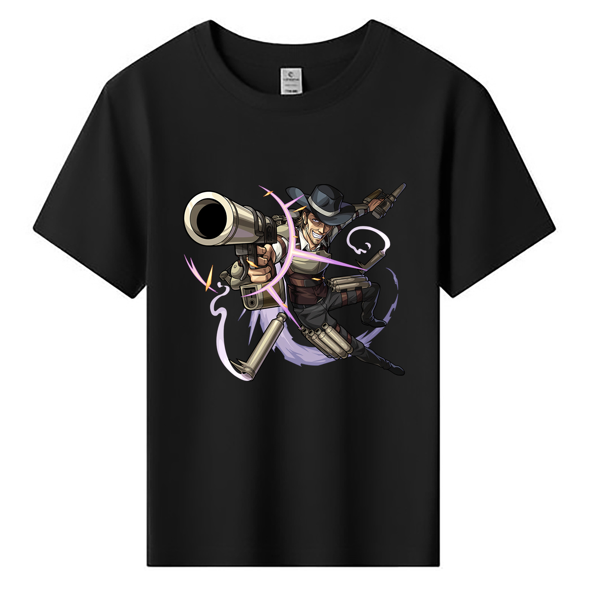 （画像用） 進撃の巨人 ケニー·アッカーマン Attack on Titan Kenny Ackerman 綿100％キッズTシャツ（フロントプリント）