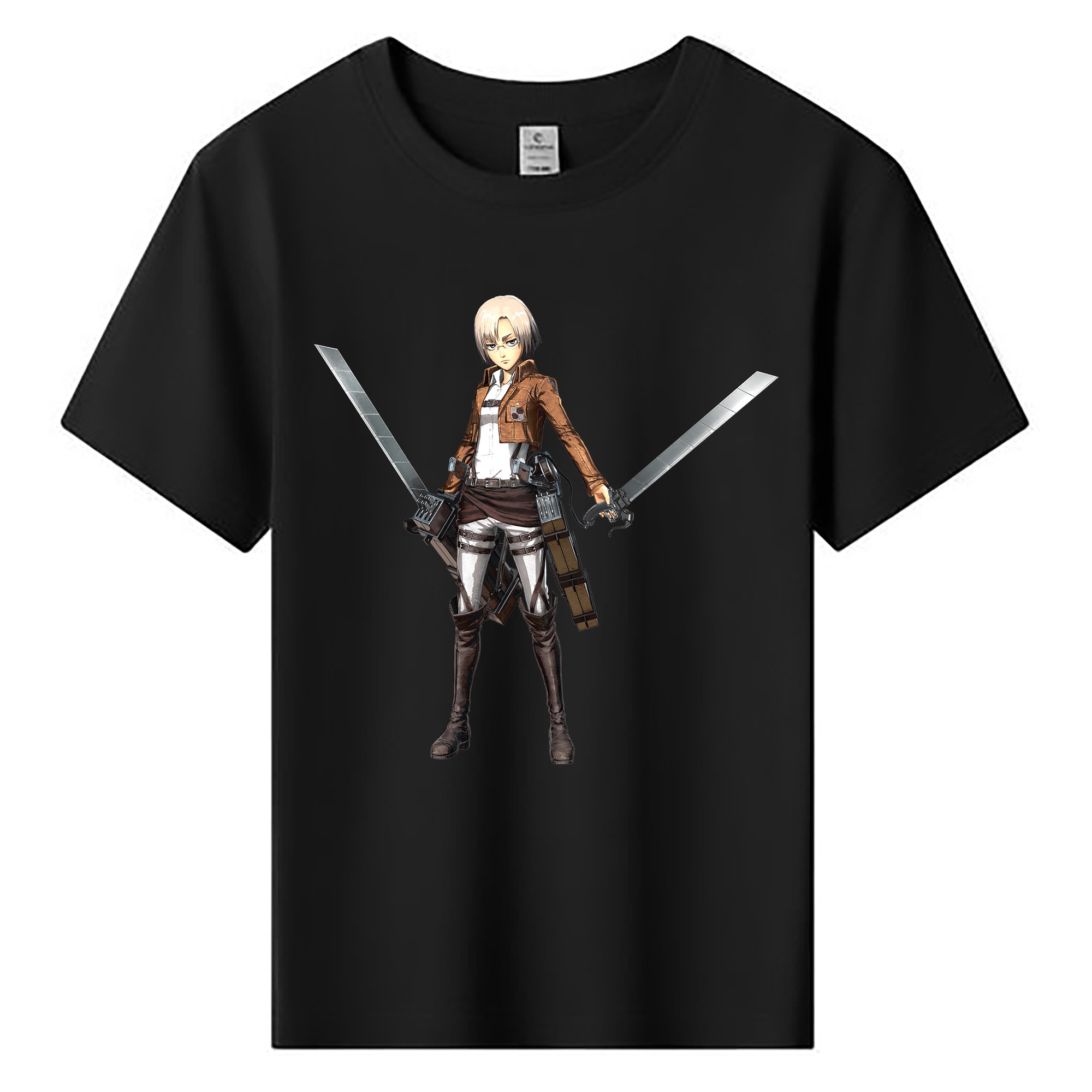 （画像用）  綿100％キッズTシャツ（フロントプリント）