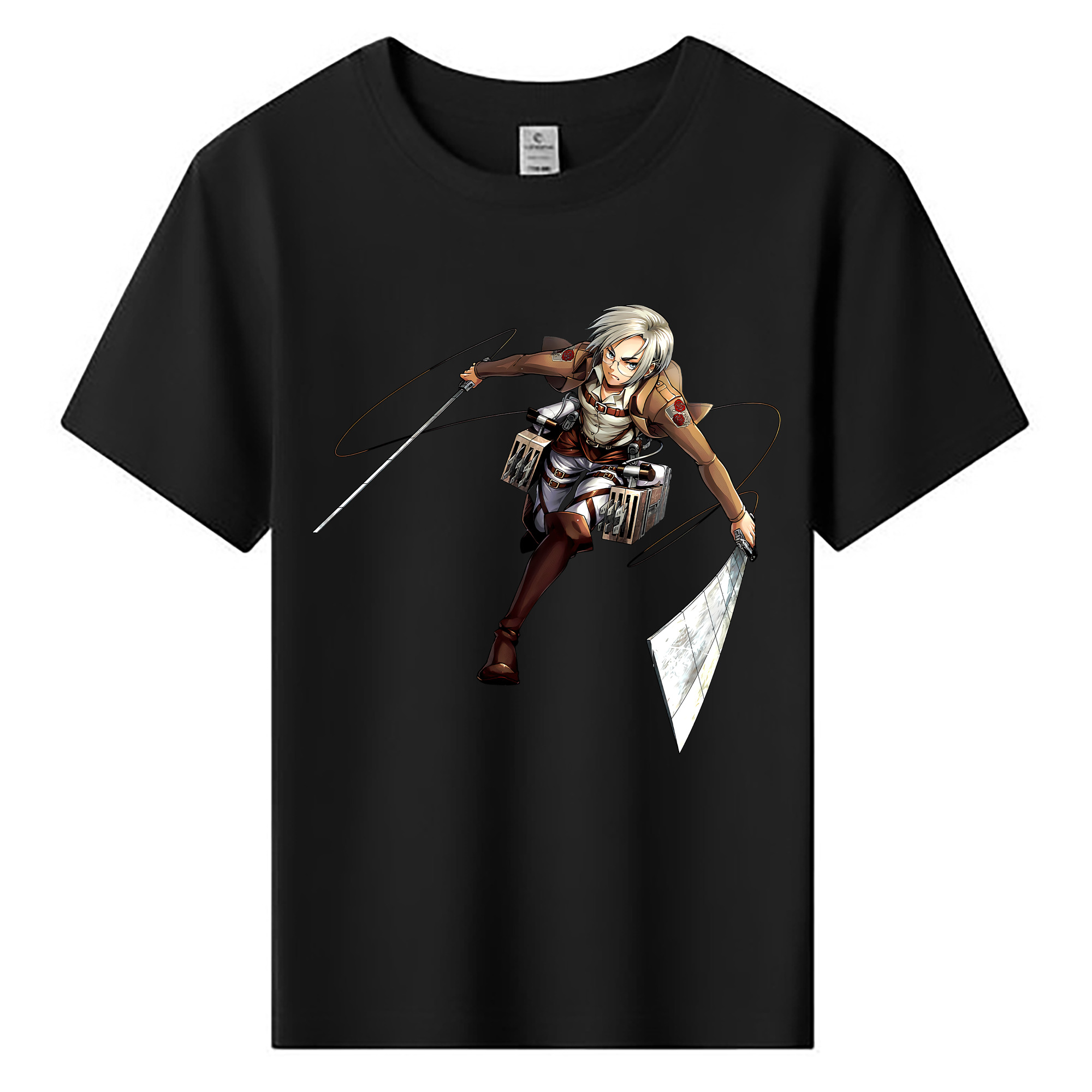 （画像用）  綿100％キッズTシャツ（フロントプリント）