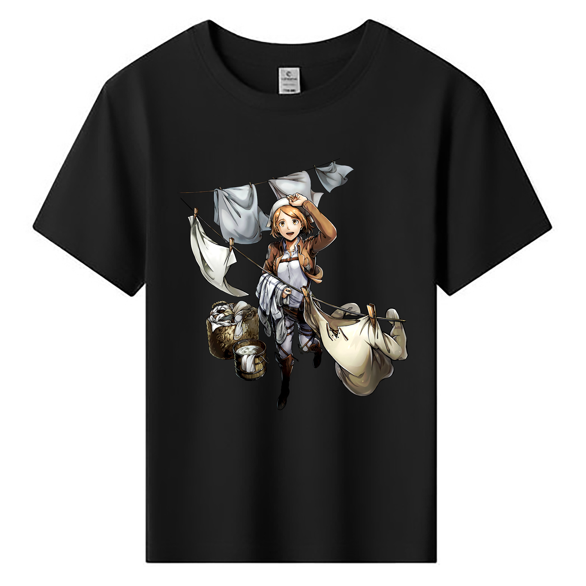 （画像用） 進撃の巨人 ペトラ·ラル Attack on Titan Petra Rall 綿100％キッズTシャツ（フロントプリント）