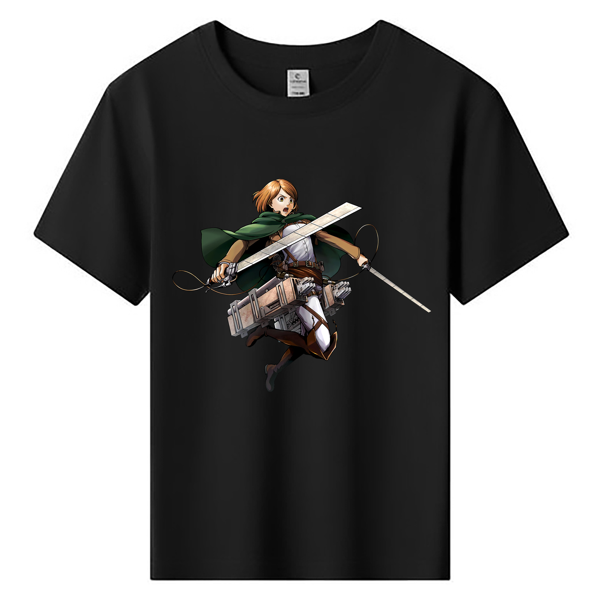 （画像用） 進撃の巨人 ペトラ·ラル Attack on Titan Petra Rall 綿100％キッズTシャツ（フロントプリント）