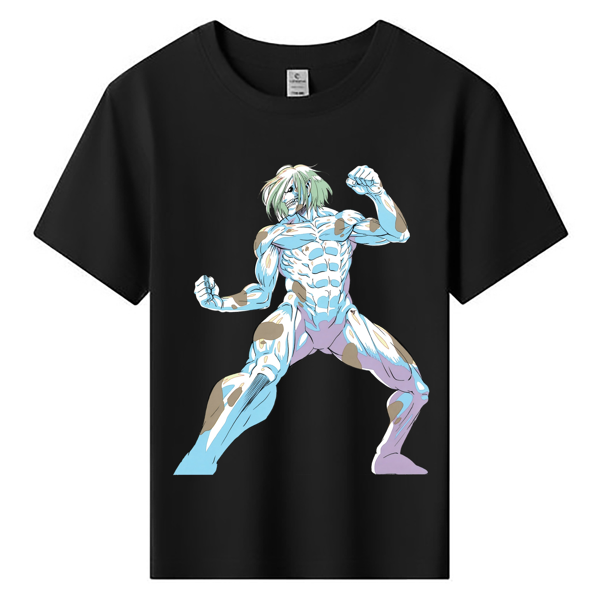 （画像用） 進撃の巨人 Attack on Titan 綿100％キッズTシャツ（フロントプリント）