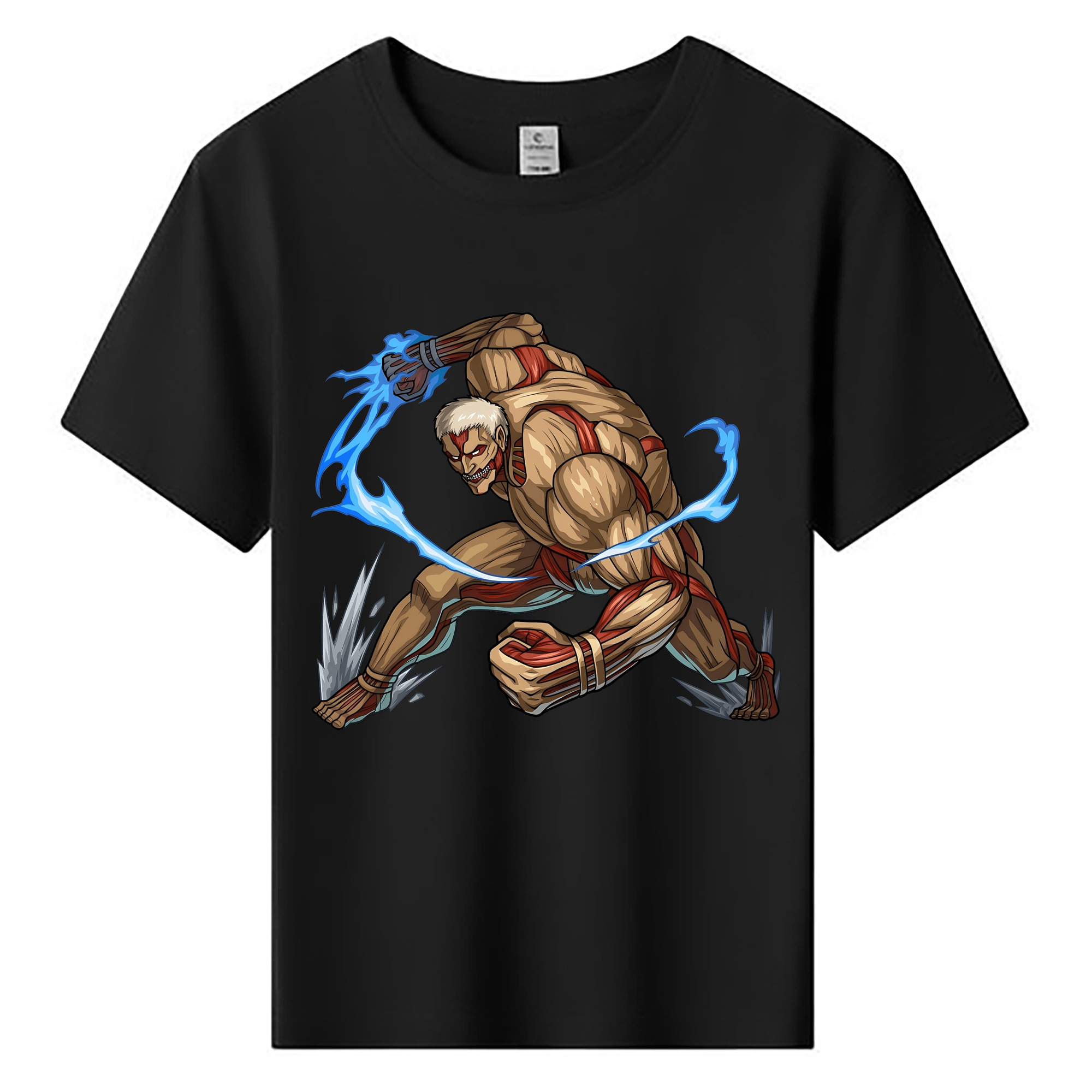 （画像用） 進撃の巨人 Attack on Titan 綿100％キッズTシャツ（フロントプリント）