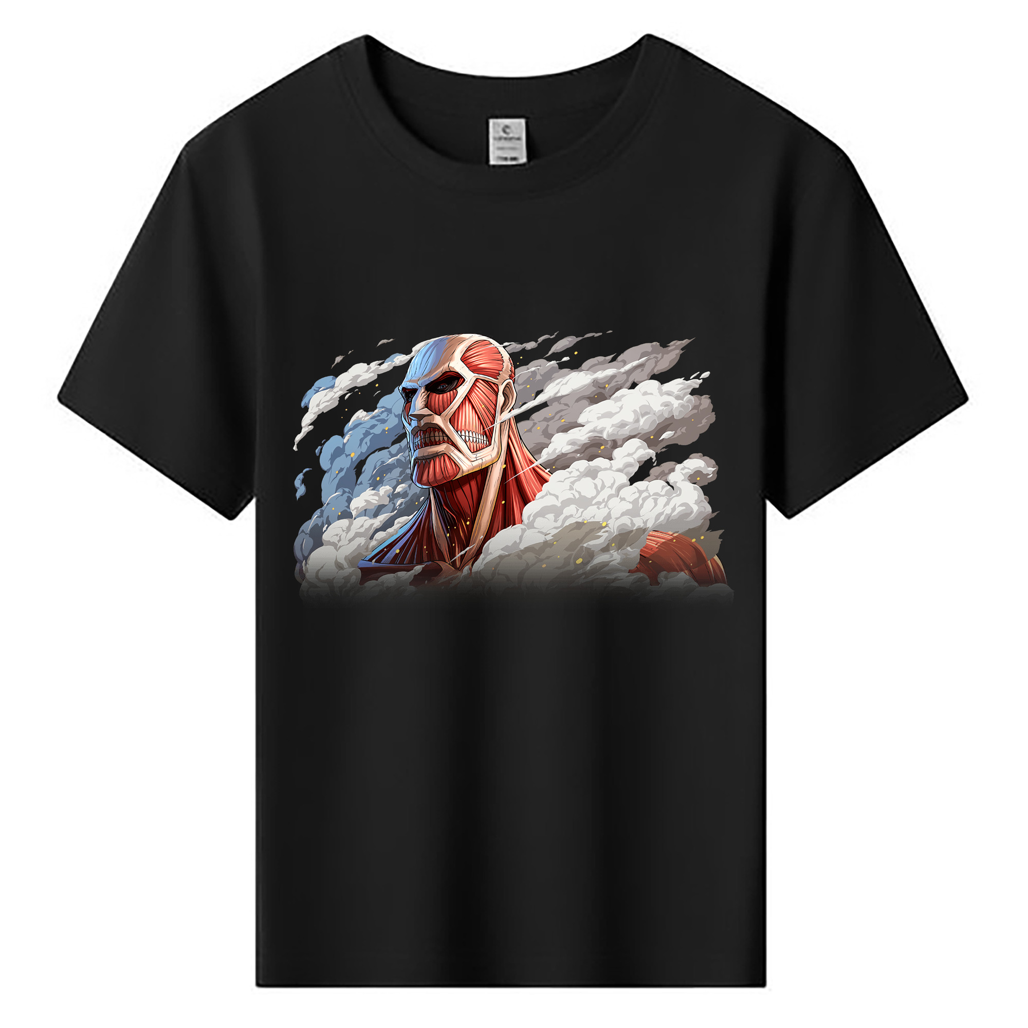 （画像用） 進撃の巨人 Attack on Titan 綿100％キッズTシャツ（フロントプリント）