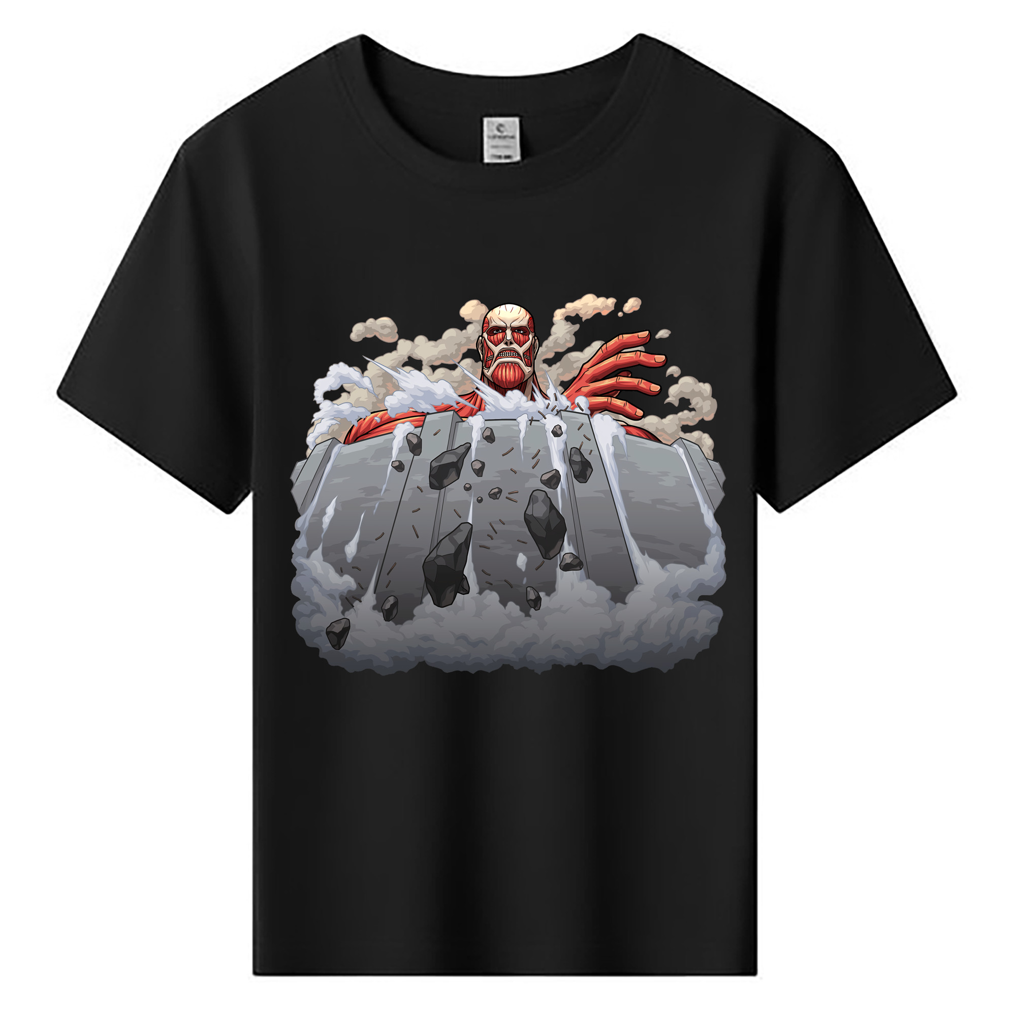 （画像用） 進撃の巨人 Attack on Titan 綿100％キッズTシャツ（フロントプリント）
