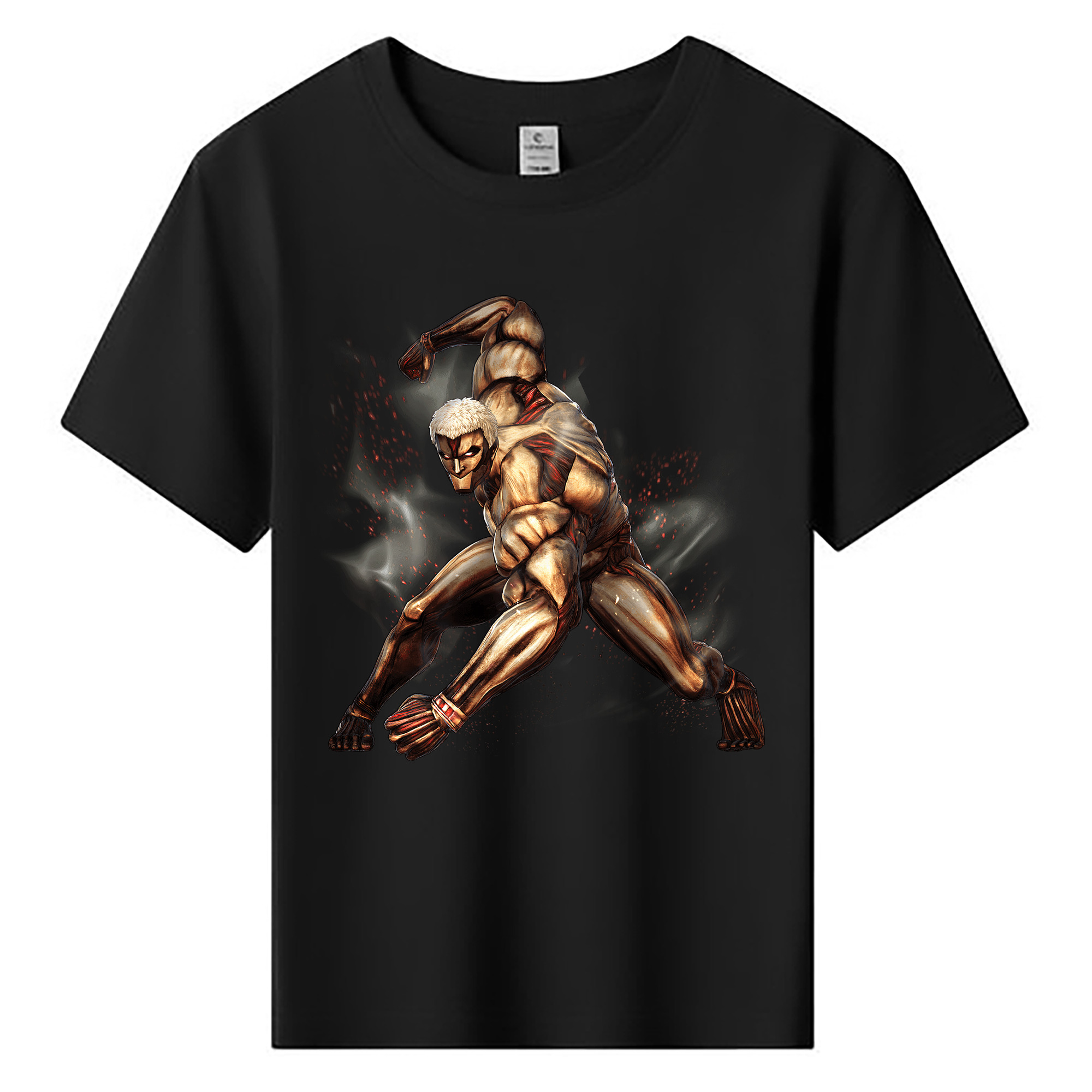 （画像用） 進撃の巨人 Attack on Titan 綿100％キッズTシャツ（フロントプリント）