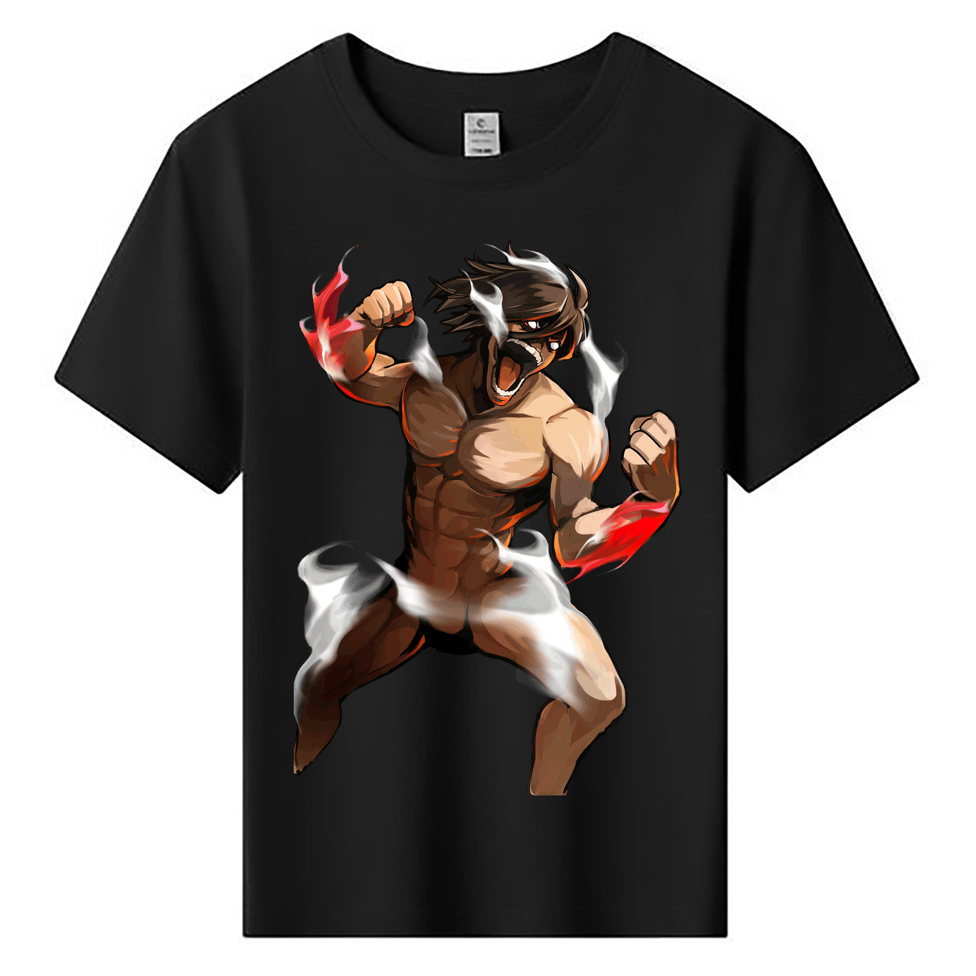 （画像用） 進撃の巨人 Attack on Titan 綿100％キッズTシャツ（フロントプリント）
