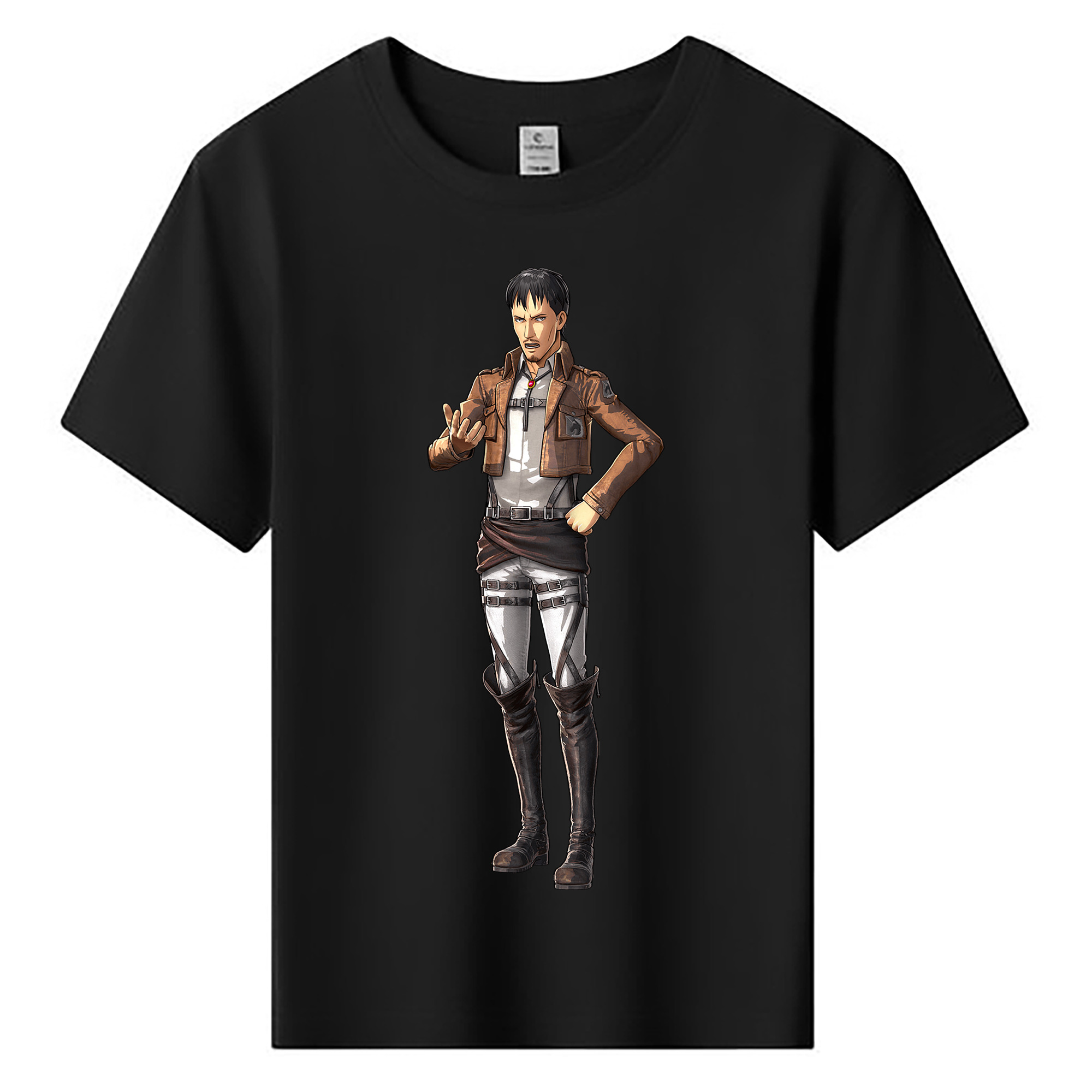 （画像用） 進撃の巨人 Attack on Titan 綿100％キッズTシャツ（フロントプリント）