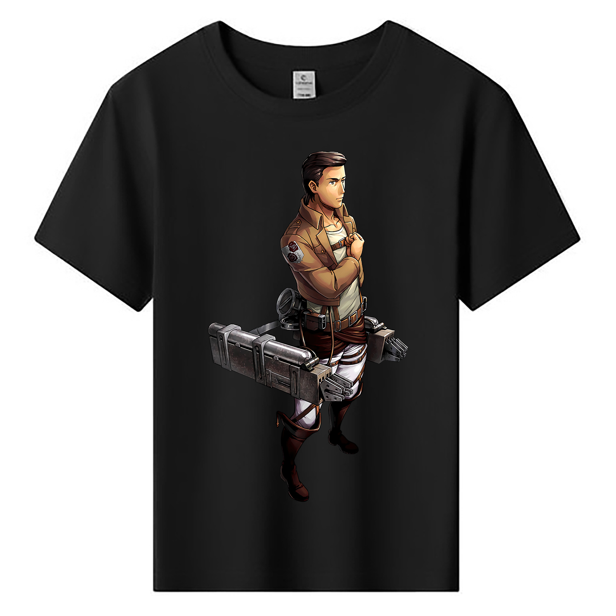 （画像用） 進撃の巨人 Attack on Titan 綿100％キッズTシャツ（フロントプリント）