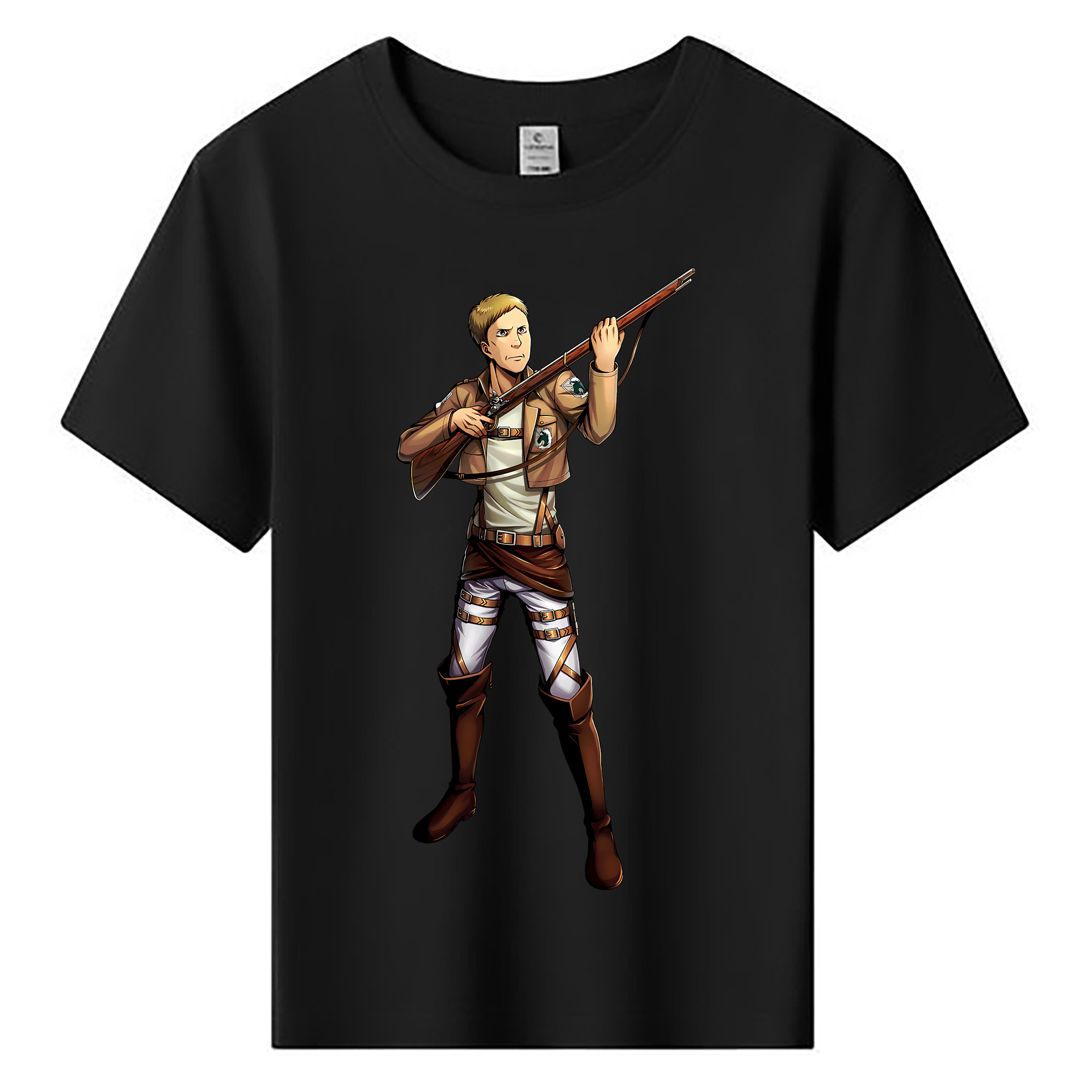 （画像用） 進撃の巨人 Attack on Titan 綿100％キッズTシャツ（フロントプリント）