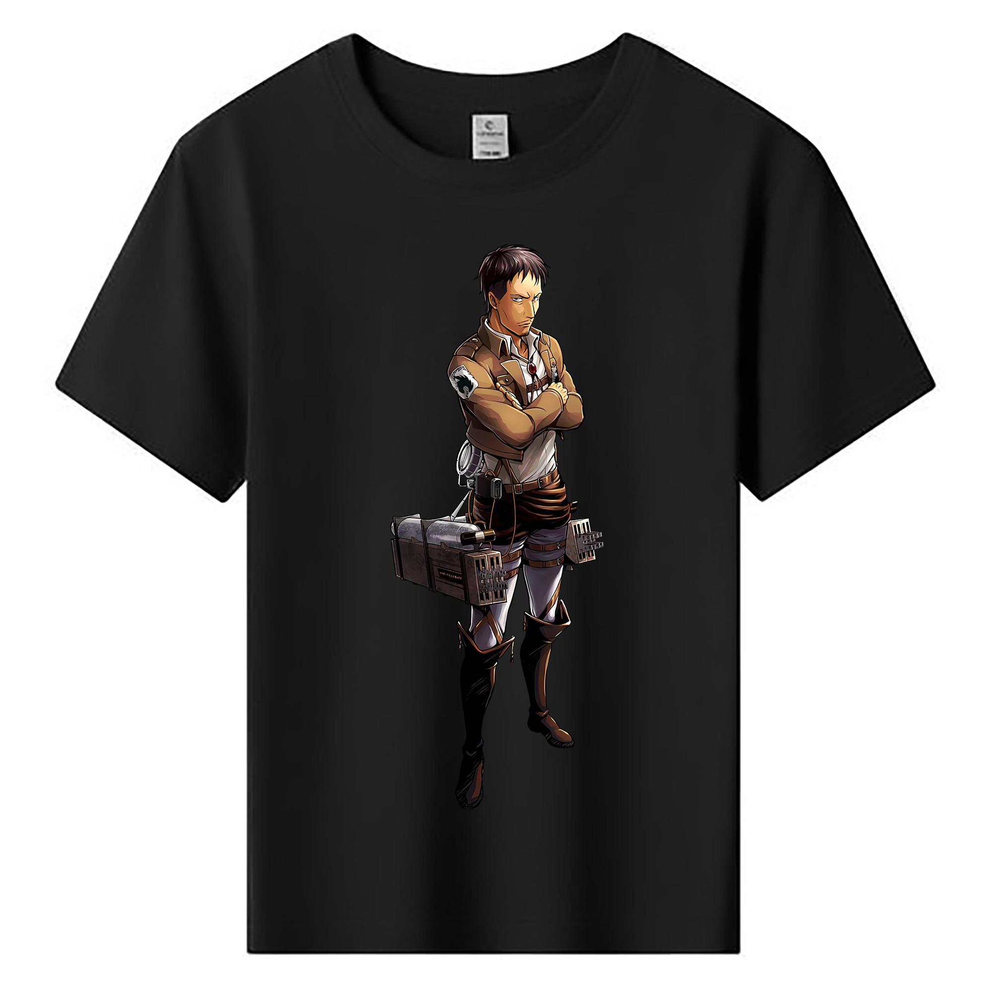 （画像用） 進撃の巨人 Attack on Titan 綿100％キッズTシャツ（フロントプリント）