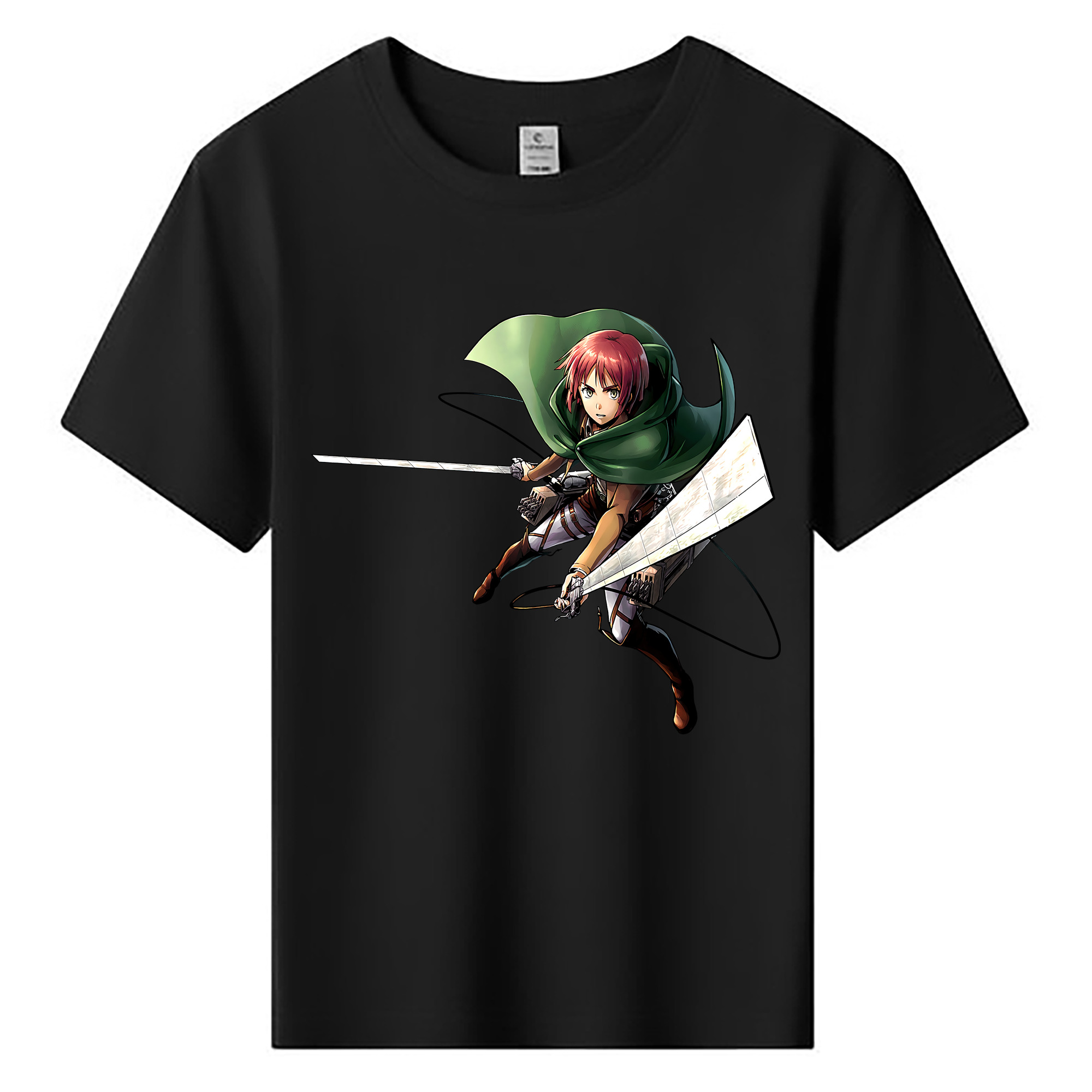 （画像用） 進撃の巨人 Attack on Titan 綿100％キッズTシャツ（フロントプリント）